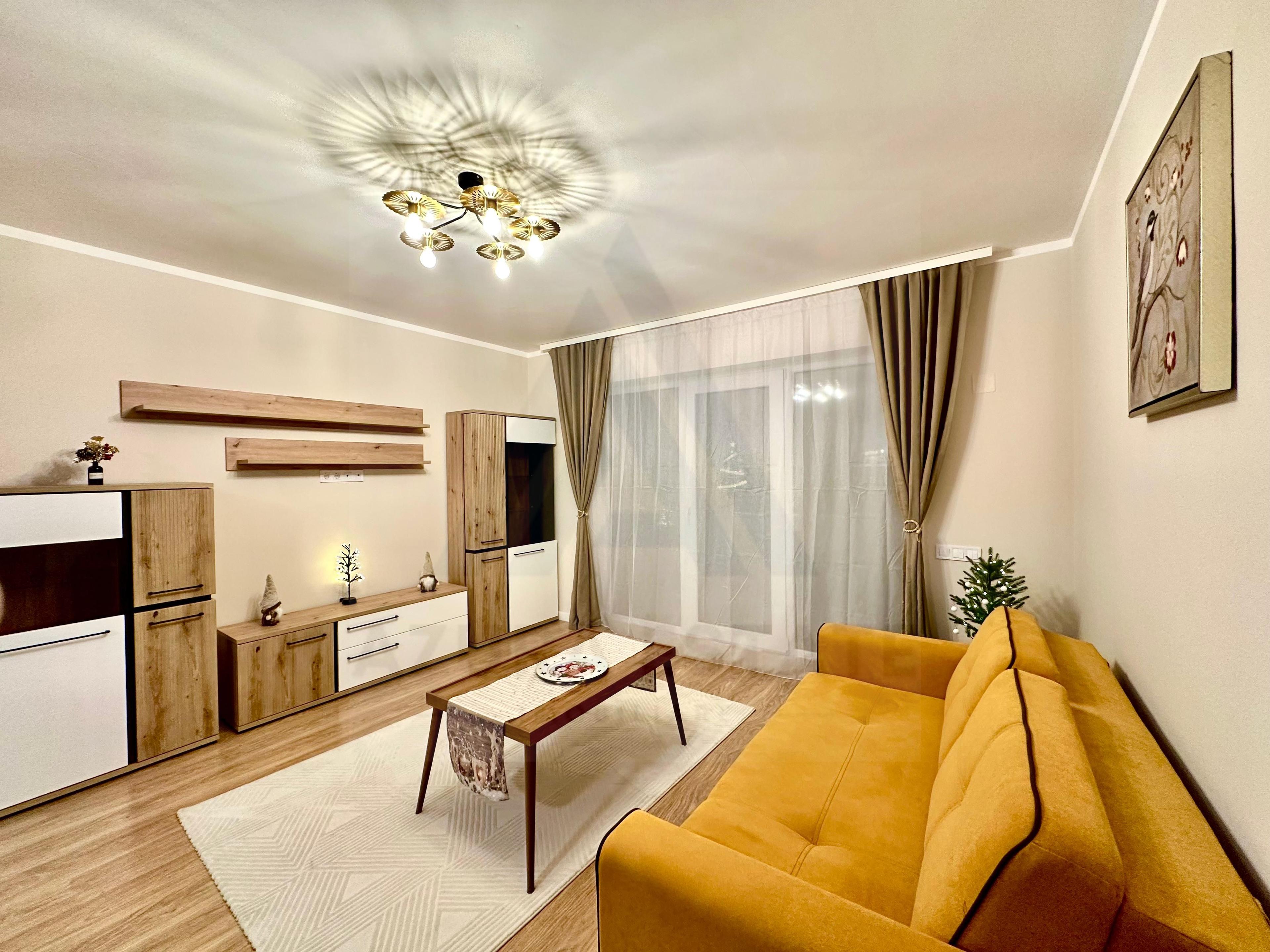 Apartament ultrafinisat 2 camere balcon 7.5 mp si parcare in Cristian - 4