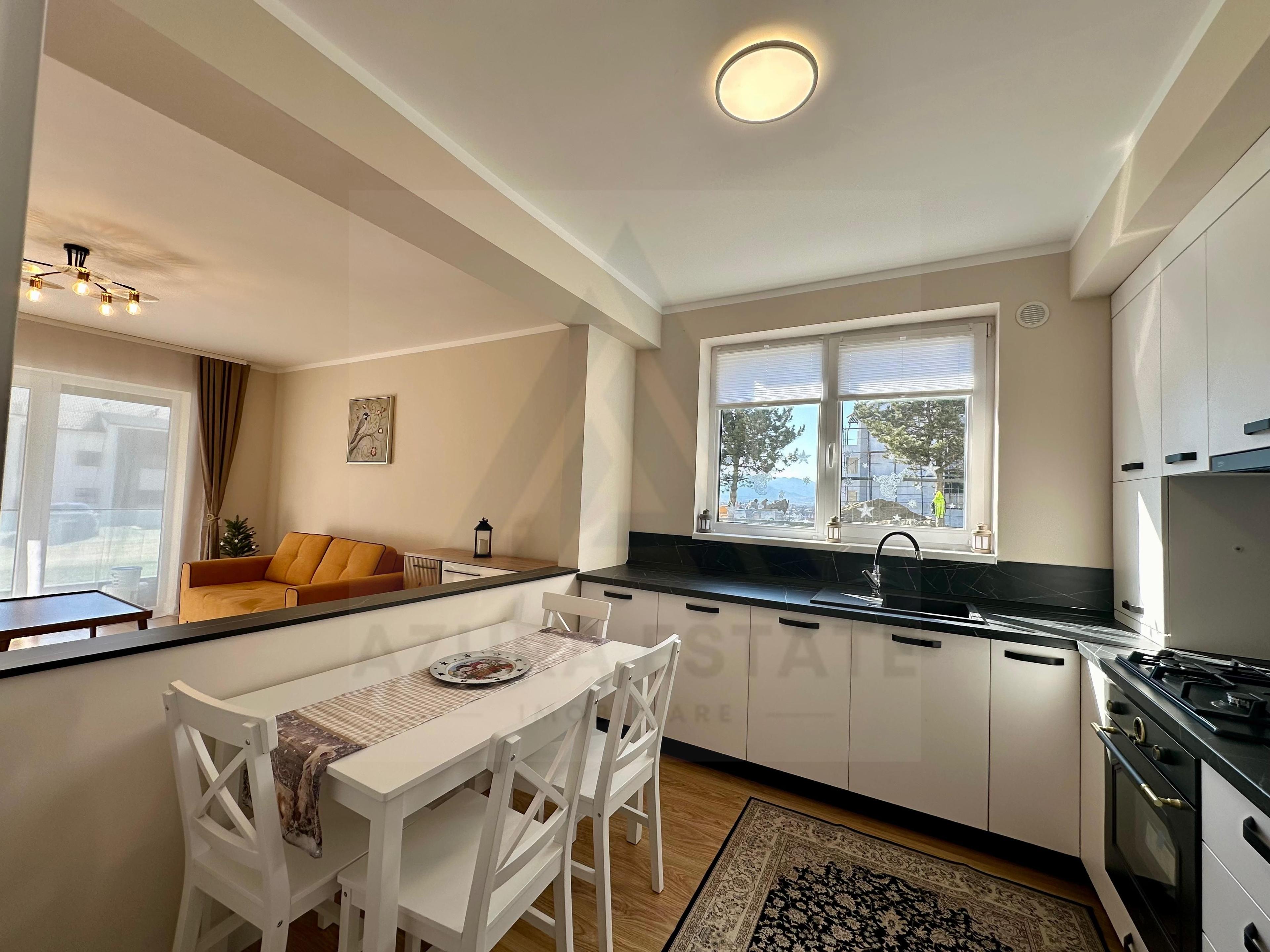 Apartament ultrafinisat 2 camere balcon 7.5 mp si parcare in Cristian - 5
