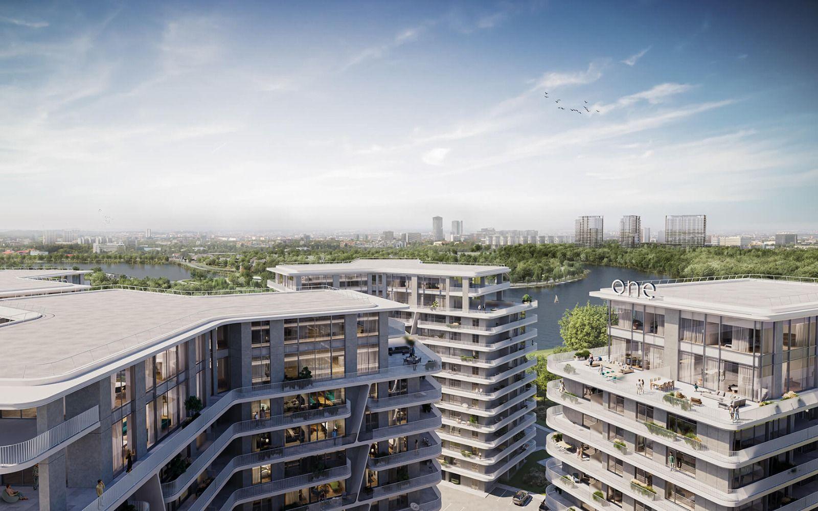 Studio Dublu- One Lake District Apartments- Loc parcare inclus - 1