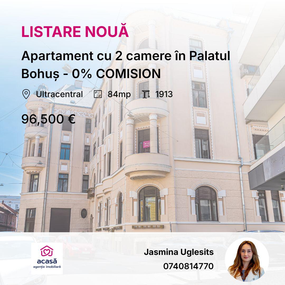 Apartament cu 2 camere în Palatul Bohuș - 0% COMISION - 1