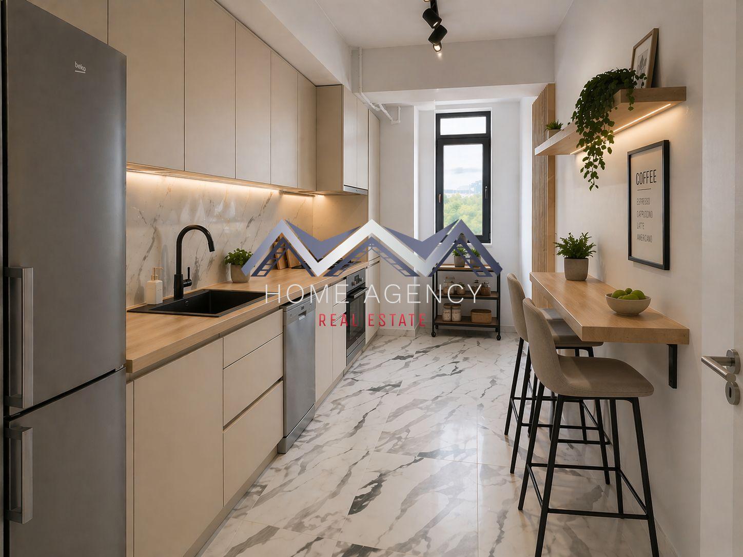 Apartament 2 camere Otopeni central | parcare subterană + bucătărie închisă - 2