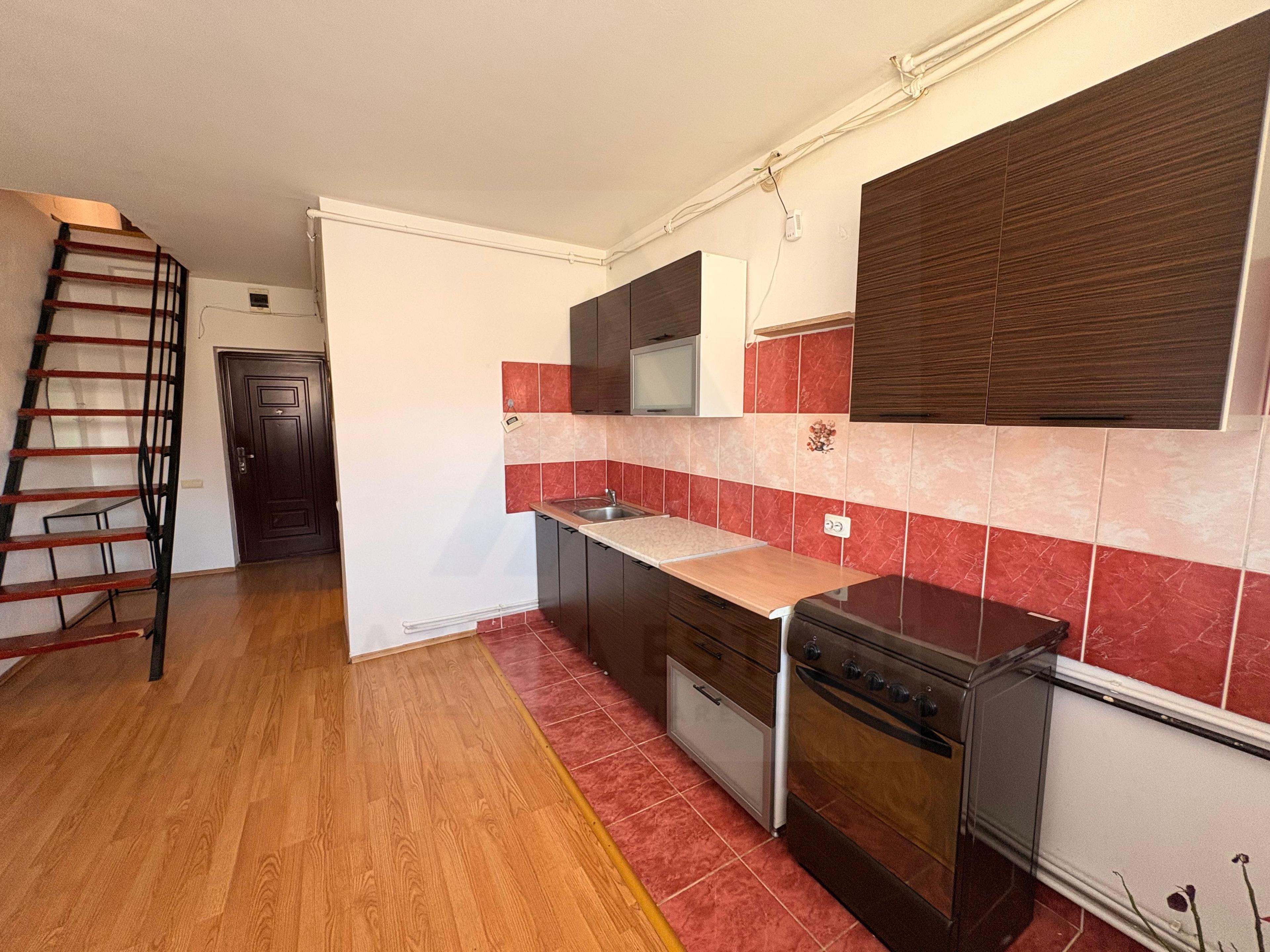 Garsonieră compartimentată pe 2 niveluri in zona Terezian - 3