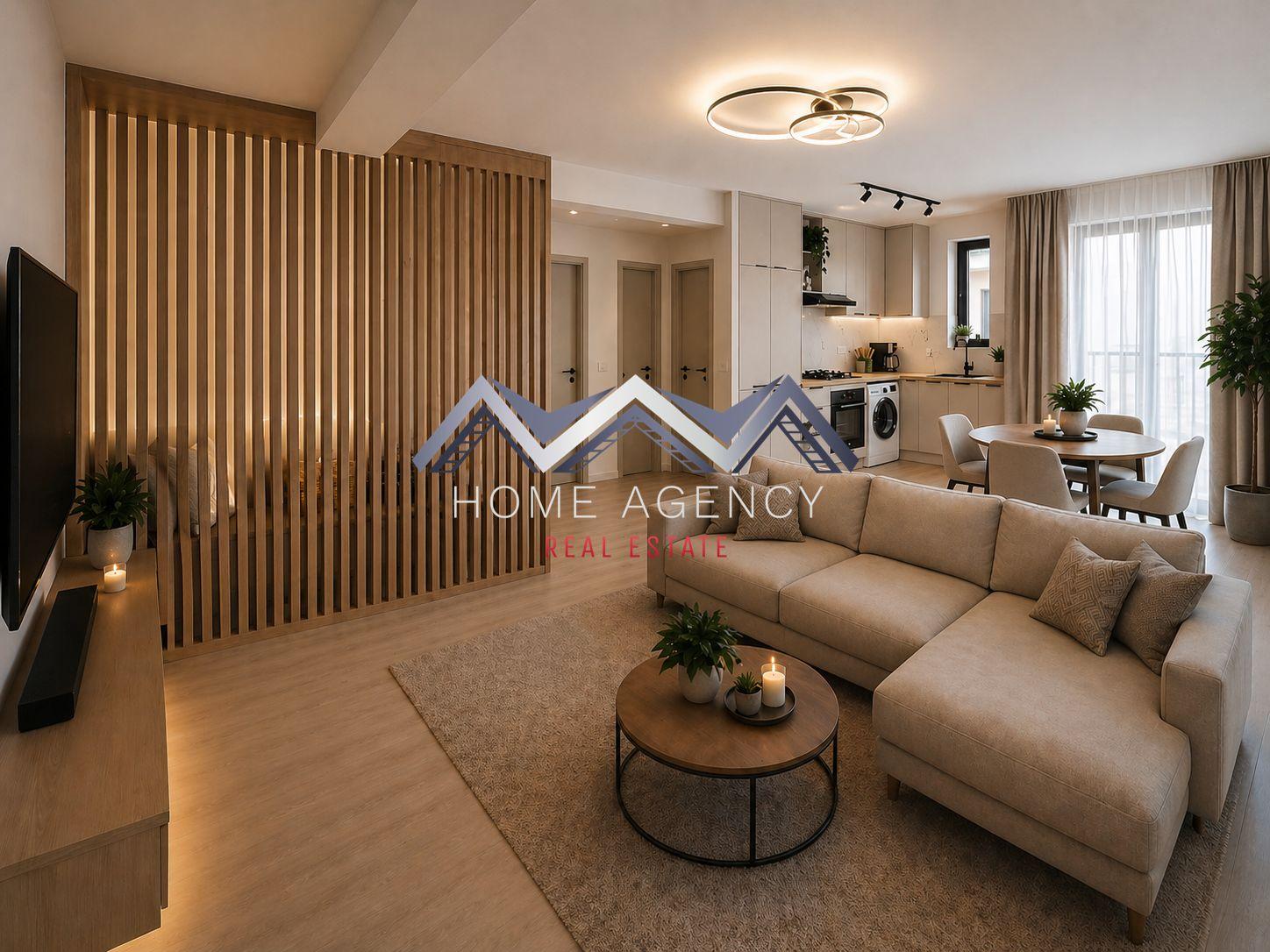 Apartament 3 camere Otopeni central | bloc nou, parcare, comision 0 - 1