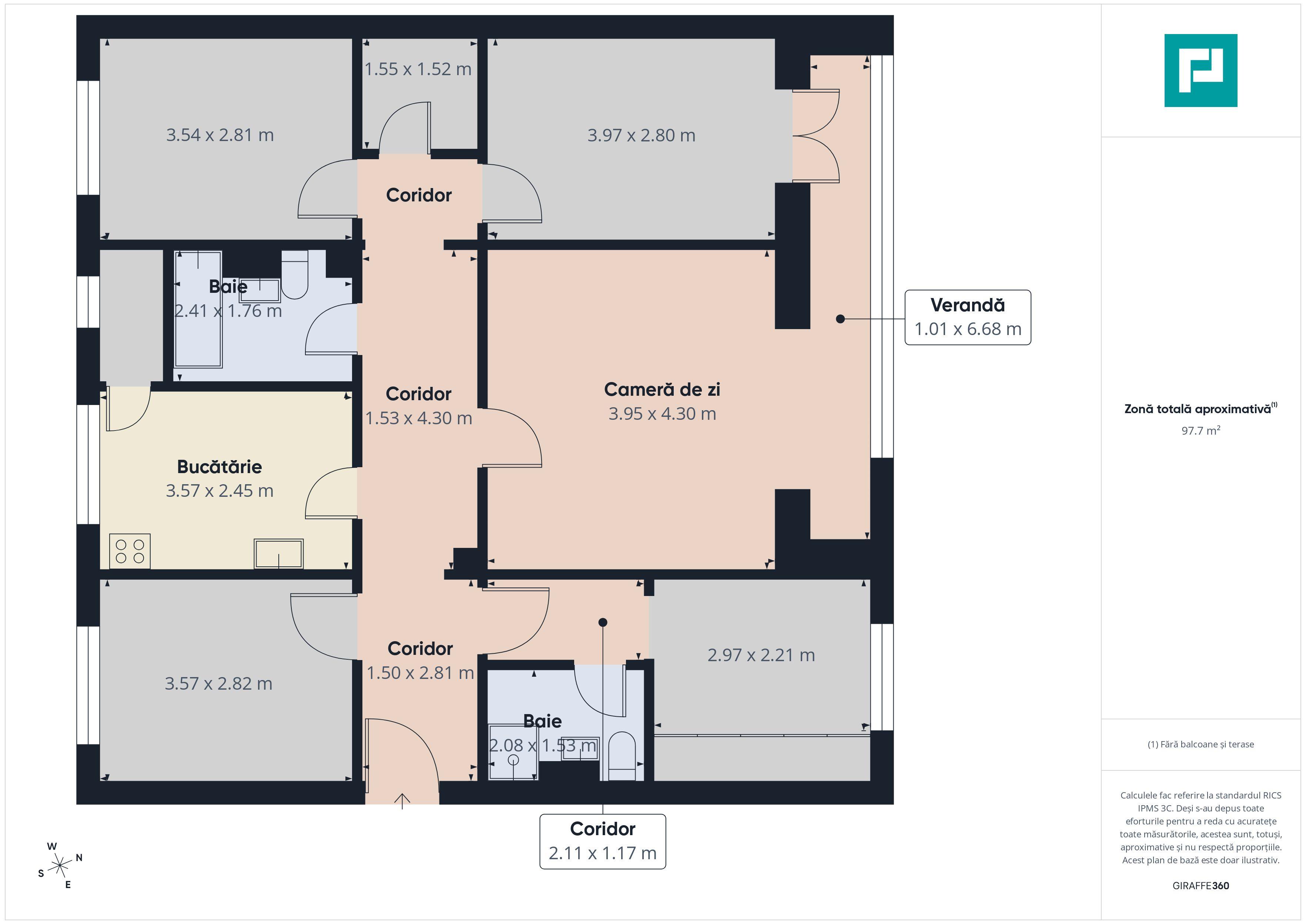 Apartament cu 5 camere în zona Polivalentă - 16