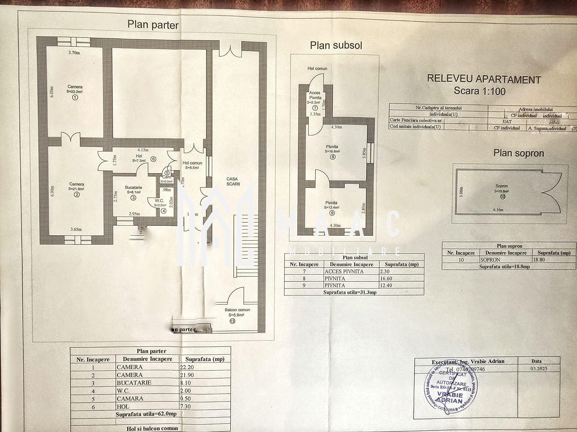 Apartament 2 camere garaj pivnita 31mp zona Andrei Saguna - 6
