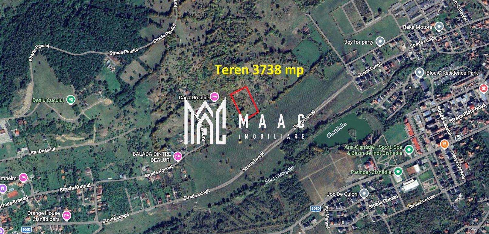 Teren intravilan 3738 mp Puz Cisnadioara INVESTITIE - 1