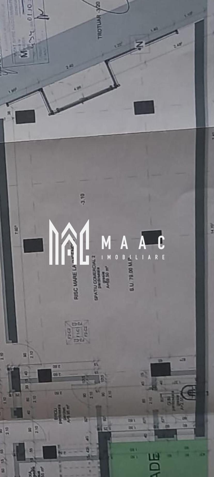 Spațiu comercial | 79MPU | Vad Pietonal | Turnisor