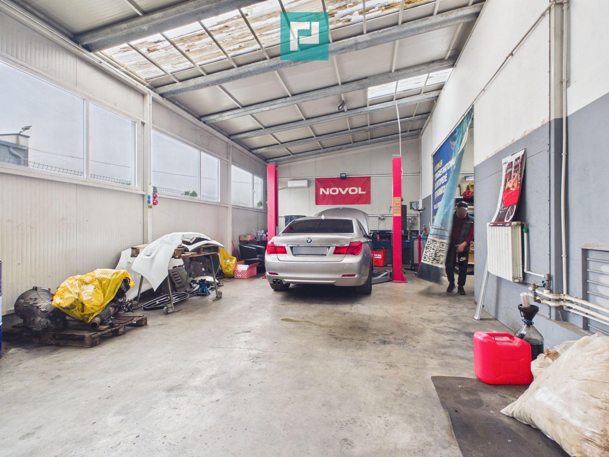 HALĂ INDUSTRIALĂ + SERVICE AUTO COMPLET ECHIPAT - 4