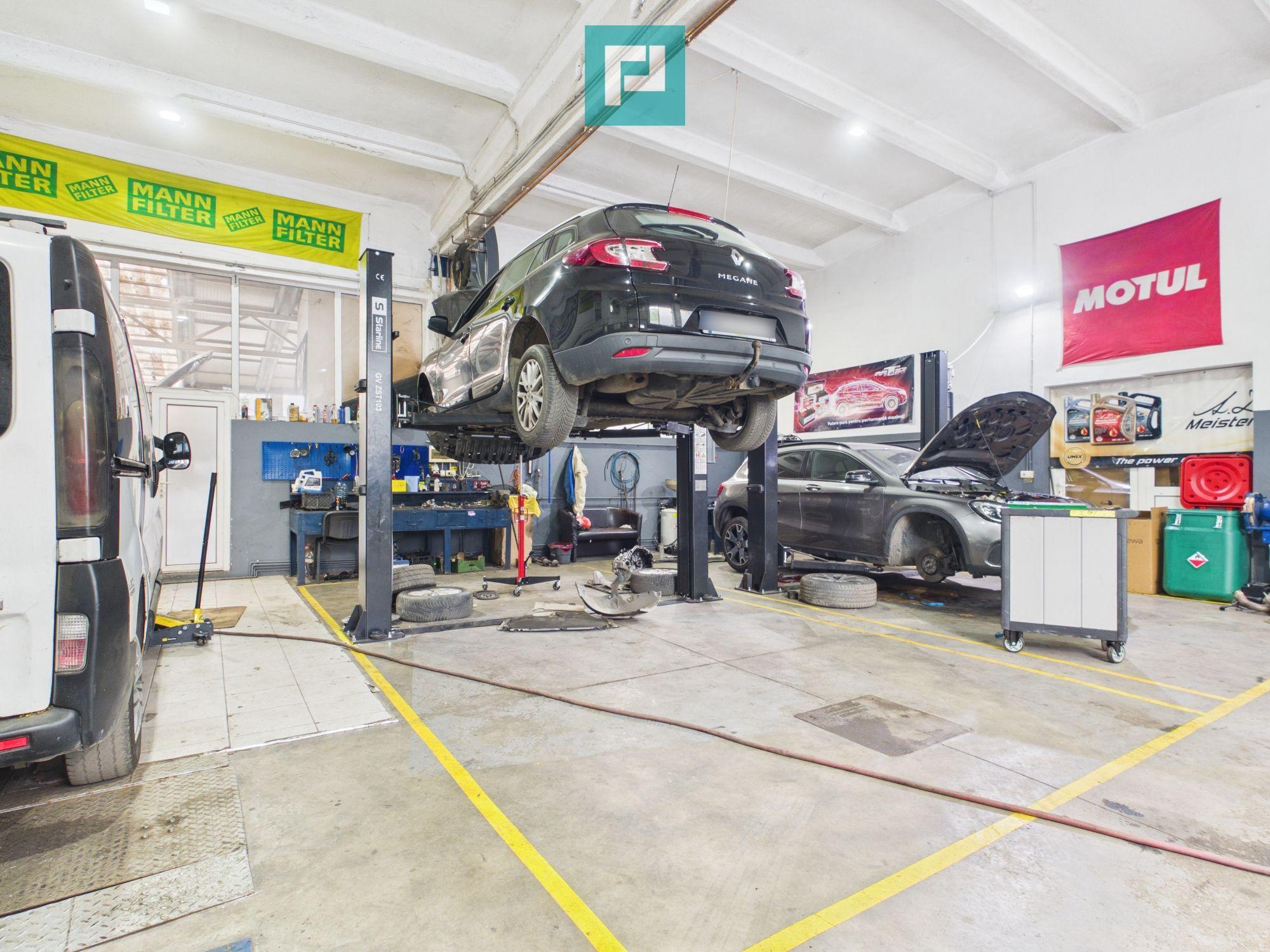 HALĂ INDUSTRIALĂ + SERVICE AUTO COMPLET ECHIPAT - 3