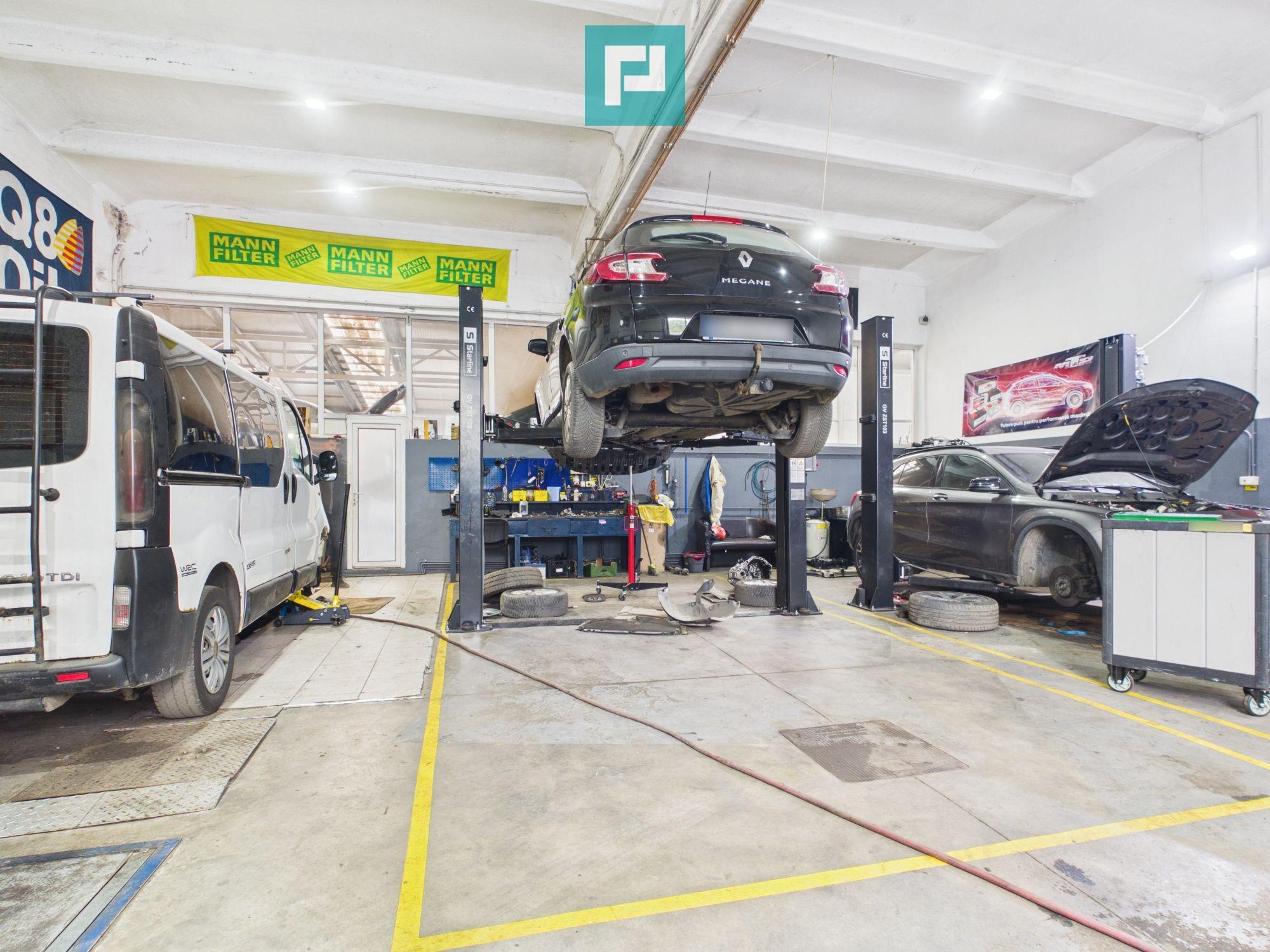 HALĂ INDUSTRIALĂ + SERVICE AUTO COMPLET ECHIPAT - 20