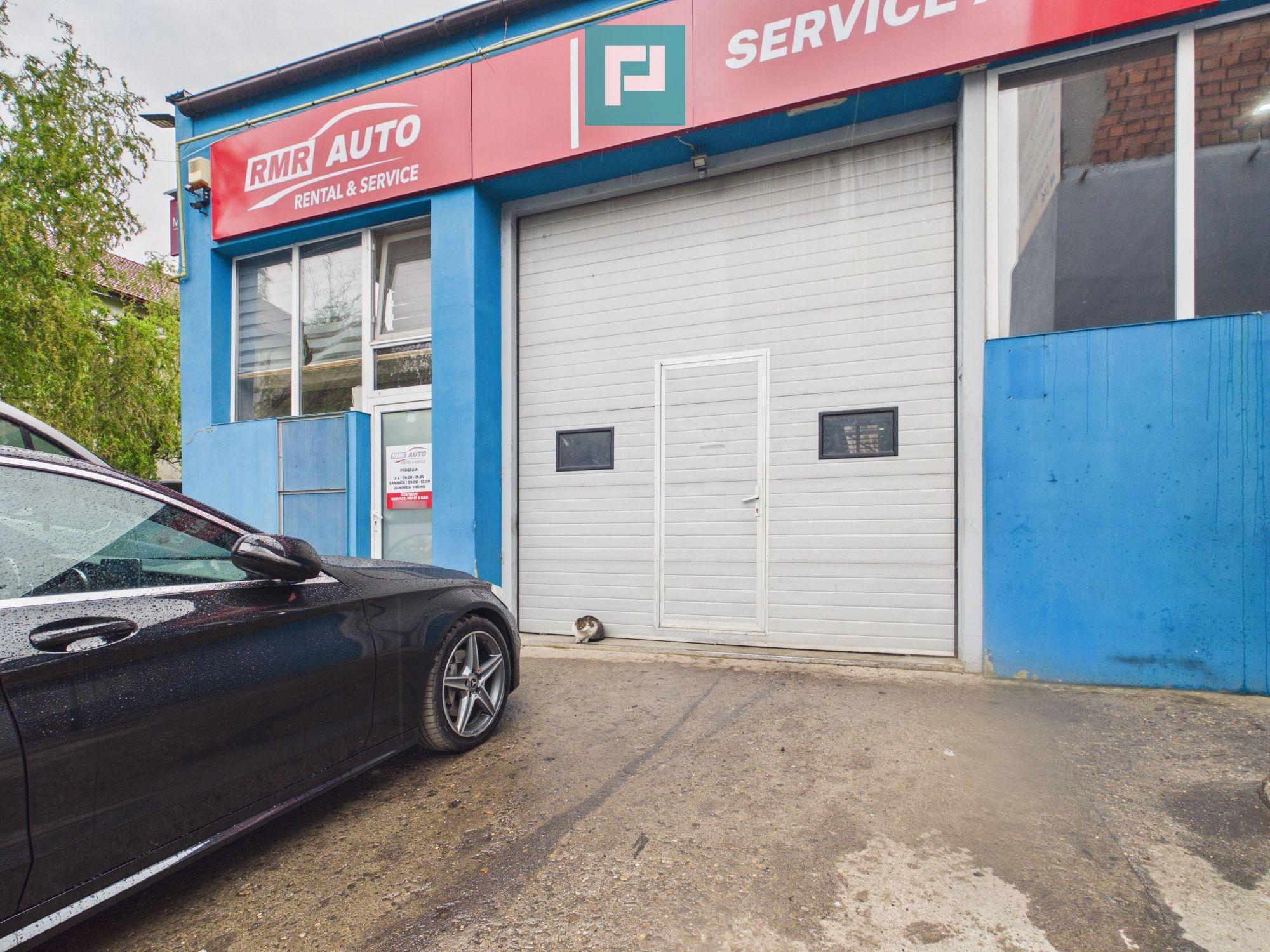HALĂ INDUSTRIALĂ + SERVICE AUTO COMPLET ECHIPAT - 1