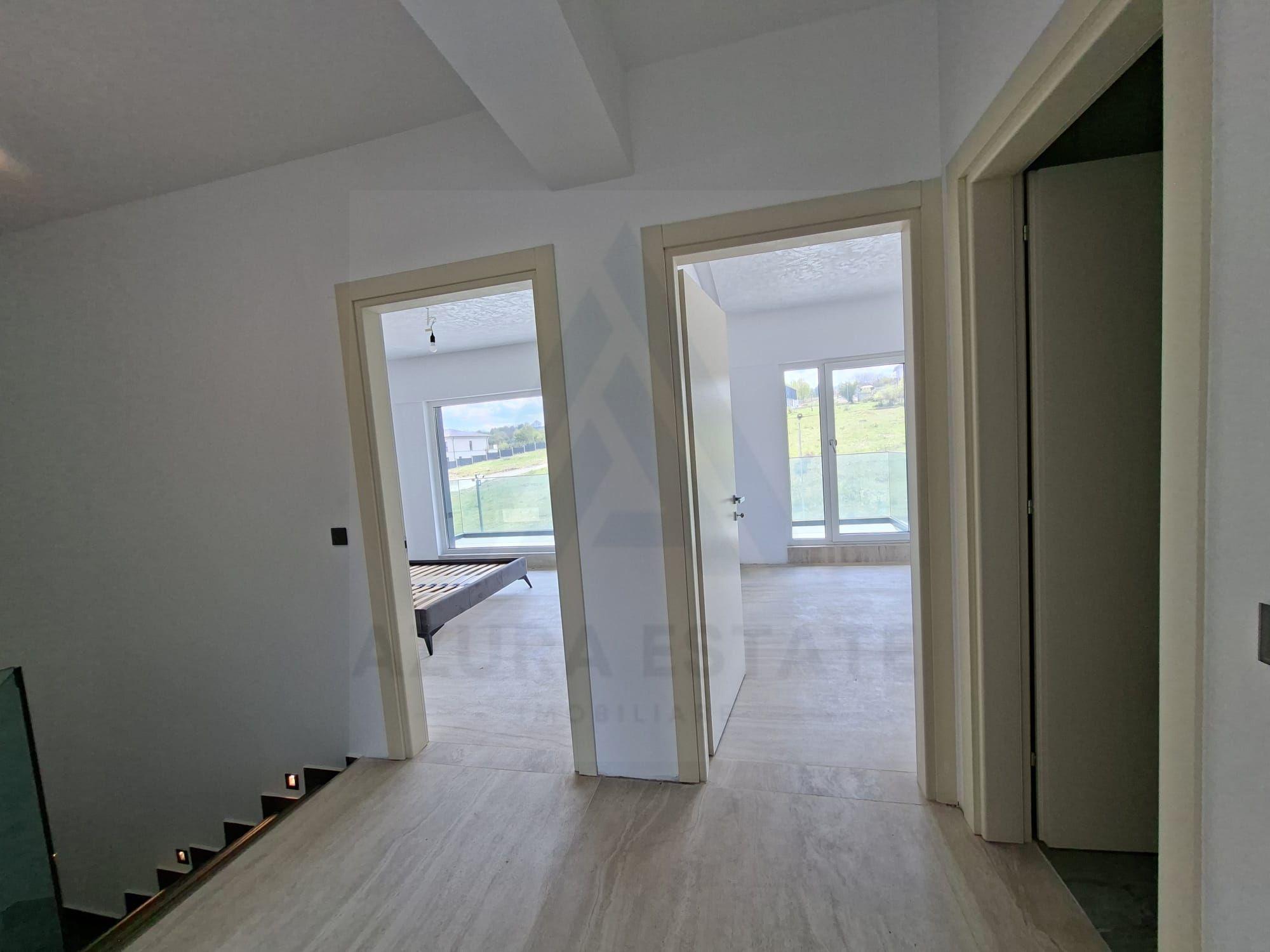 Casă moderna 229 mp utili garaj piscina terasa balcon Cisnadioara - 10