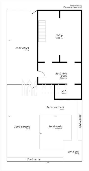 Casa Predare la Cheie | 3 camere | Curte 120 MP - 7