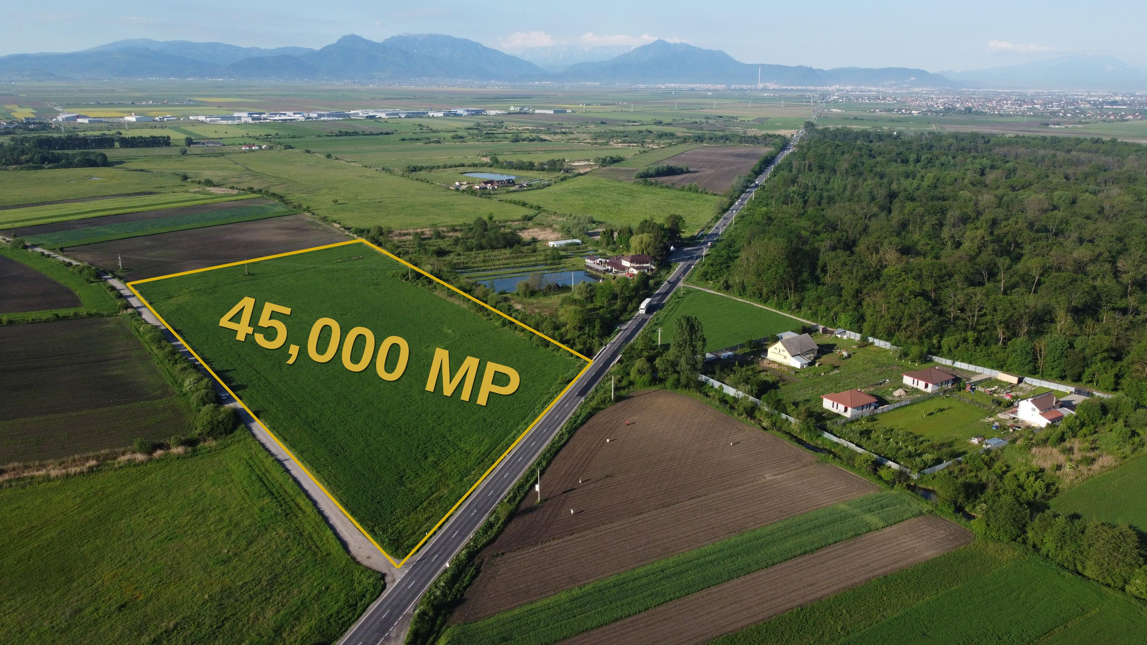 Teren Industrial Brasov 45.000mp | PUZ APROBAT | Deschidere 156 m DN11 - 8