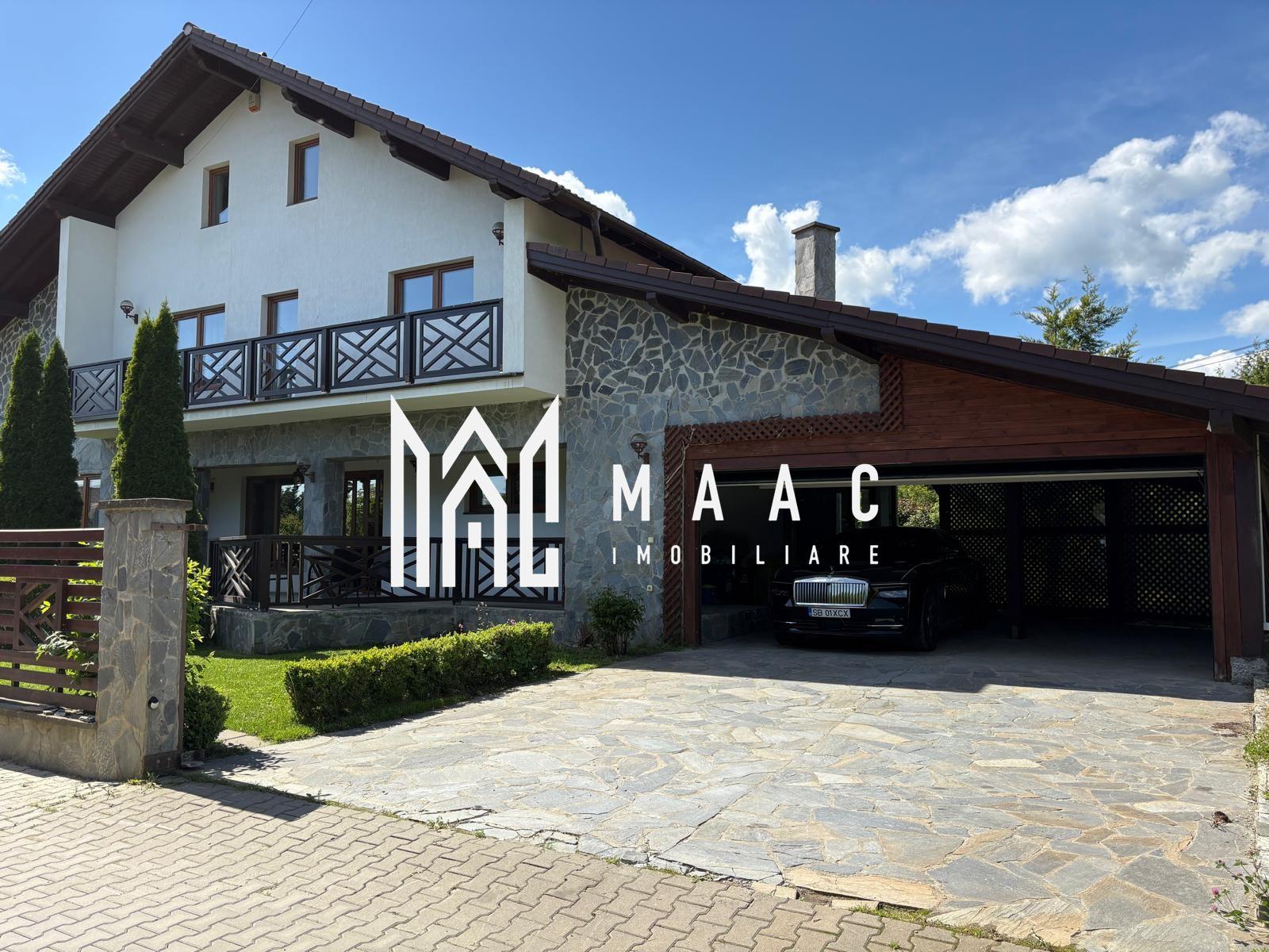 Casă premium în Cisnădioara | 280 mp utili | Teren 1300 mp | 4 dorm - 9