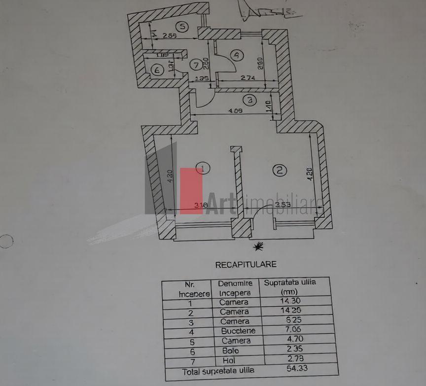 Spatiu Comercial de inchiriat in Centrul Vechi, 55mp - 7