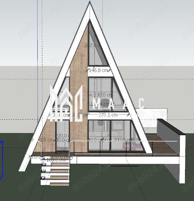Cabană A-Frame | Porumbacu de Sus | 3 camere | 153 MPU | Castelul de Lut - 10