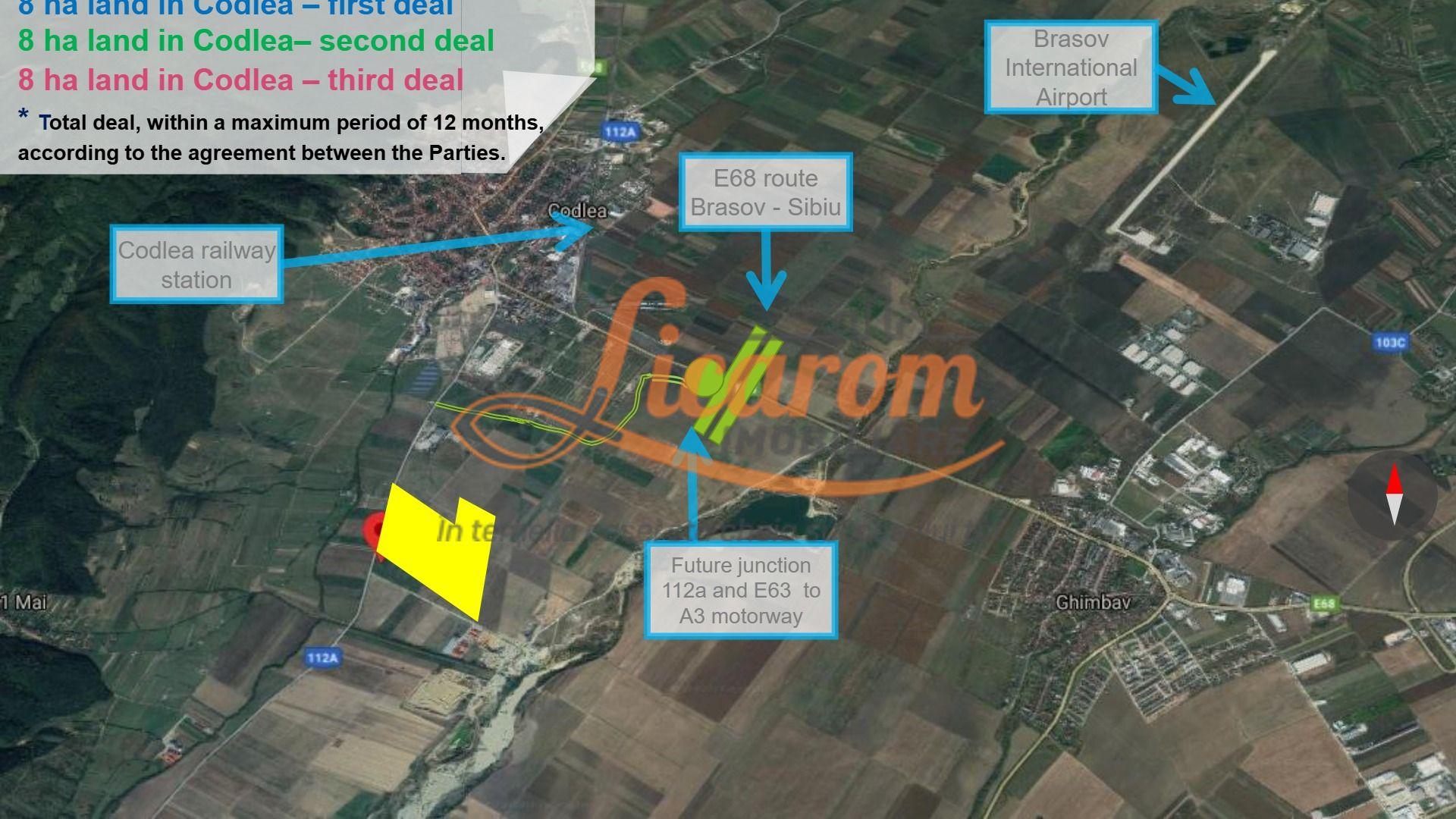 Codlea teren constructii industriale sau logistice 8 ha pana la 24 Ha - 4