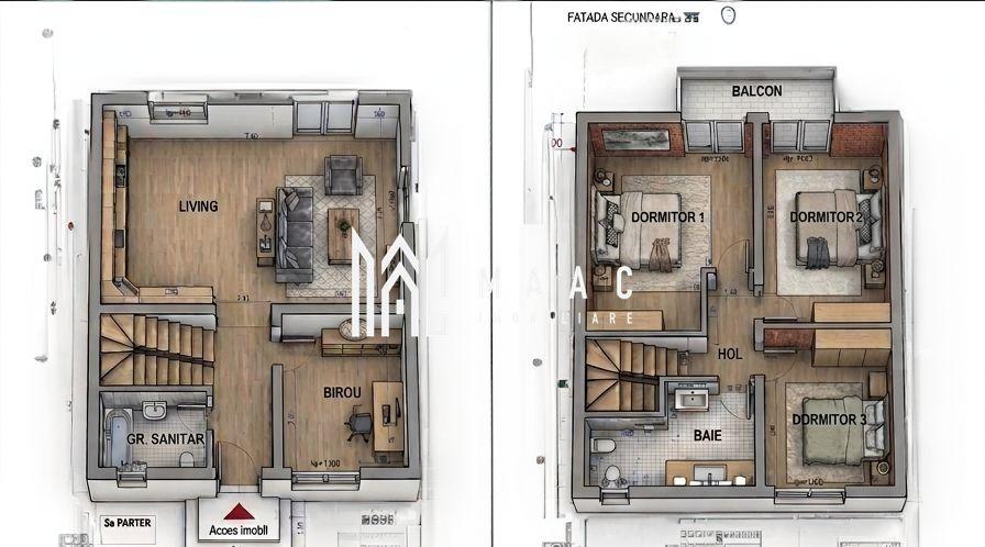 Casă Individuala | 4 camere | 123MPU | Șura Mică - 2