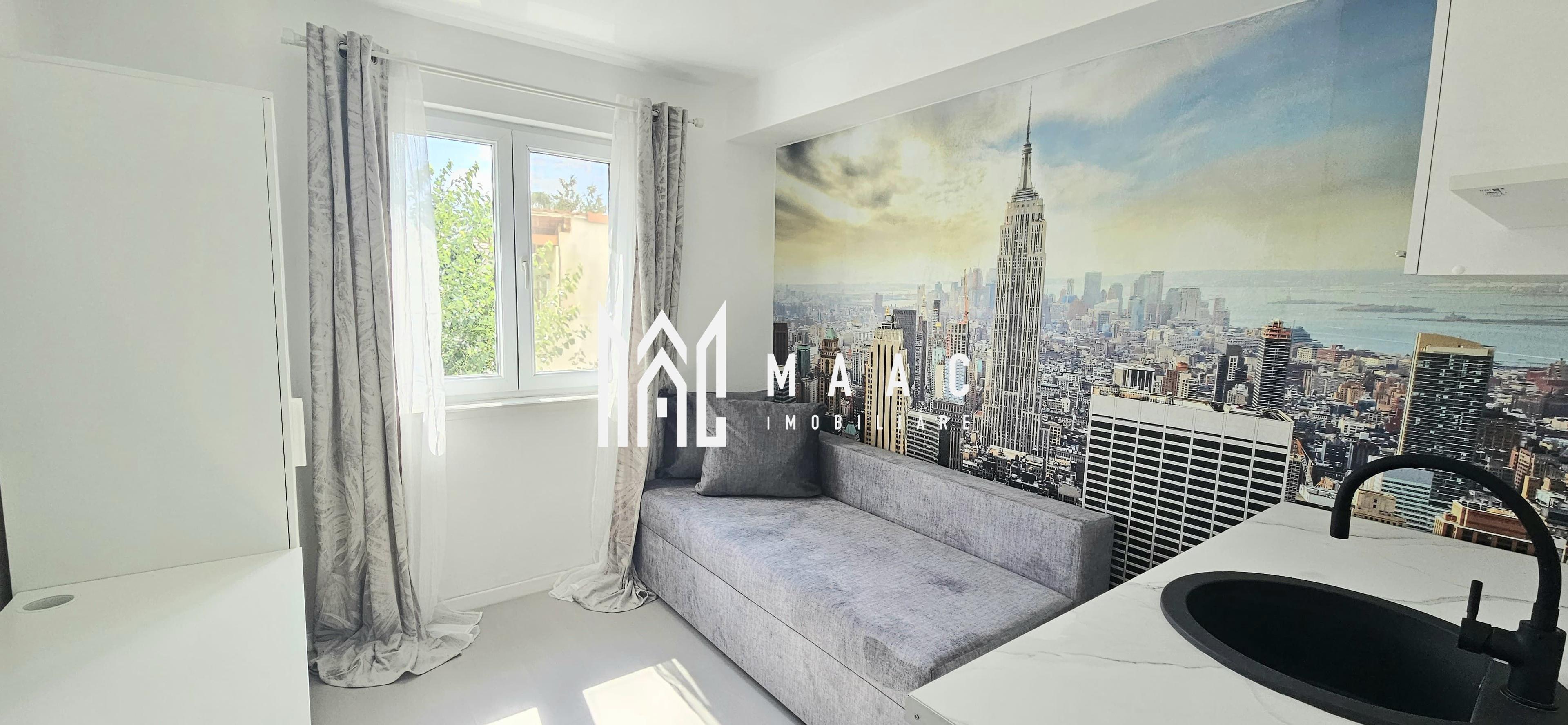 Garsoniera | Etaj 1 | Renovata complet | Mobilata | Lazaret - 1