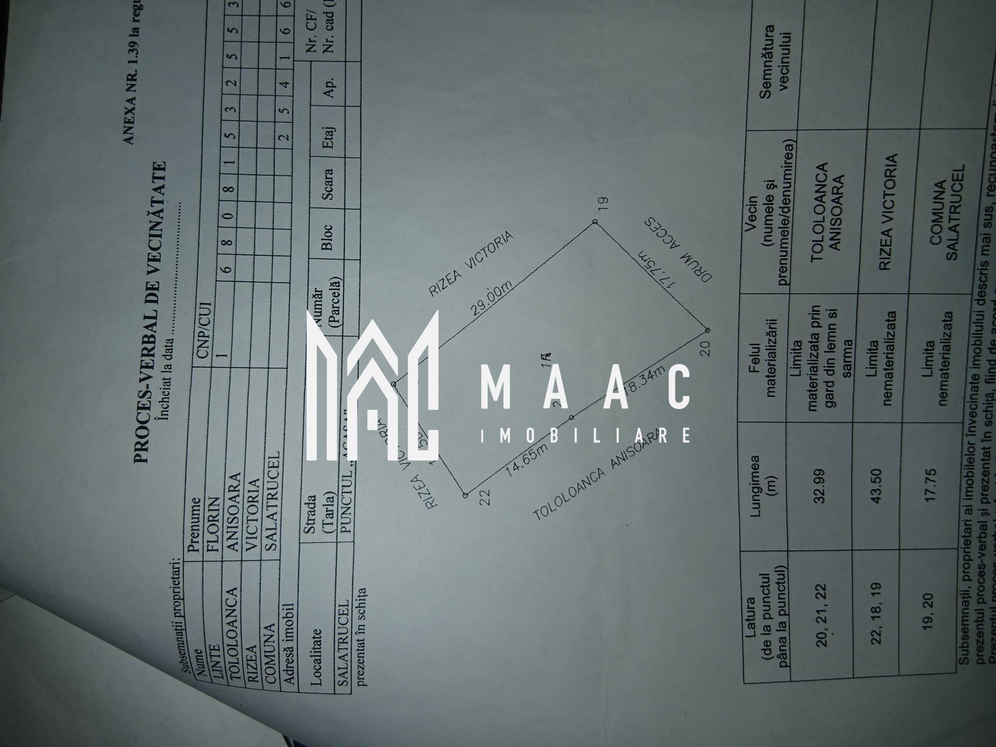 Teren Salatrucel | 8300 m | 12 euro/ metru | Intravilan si extravilan | - 7