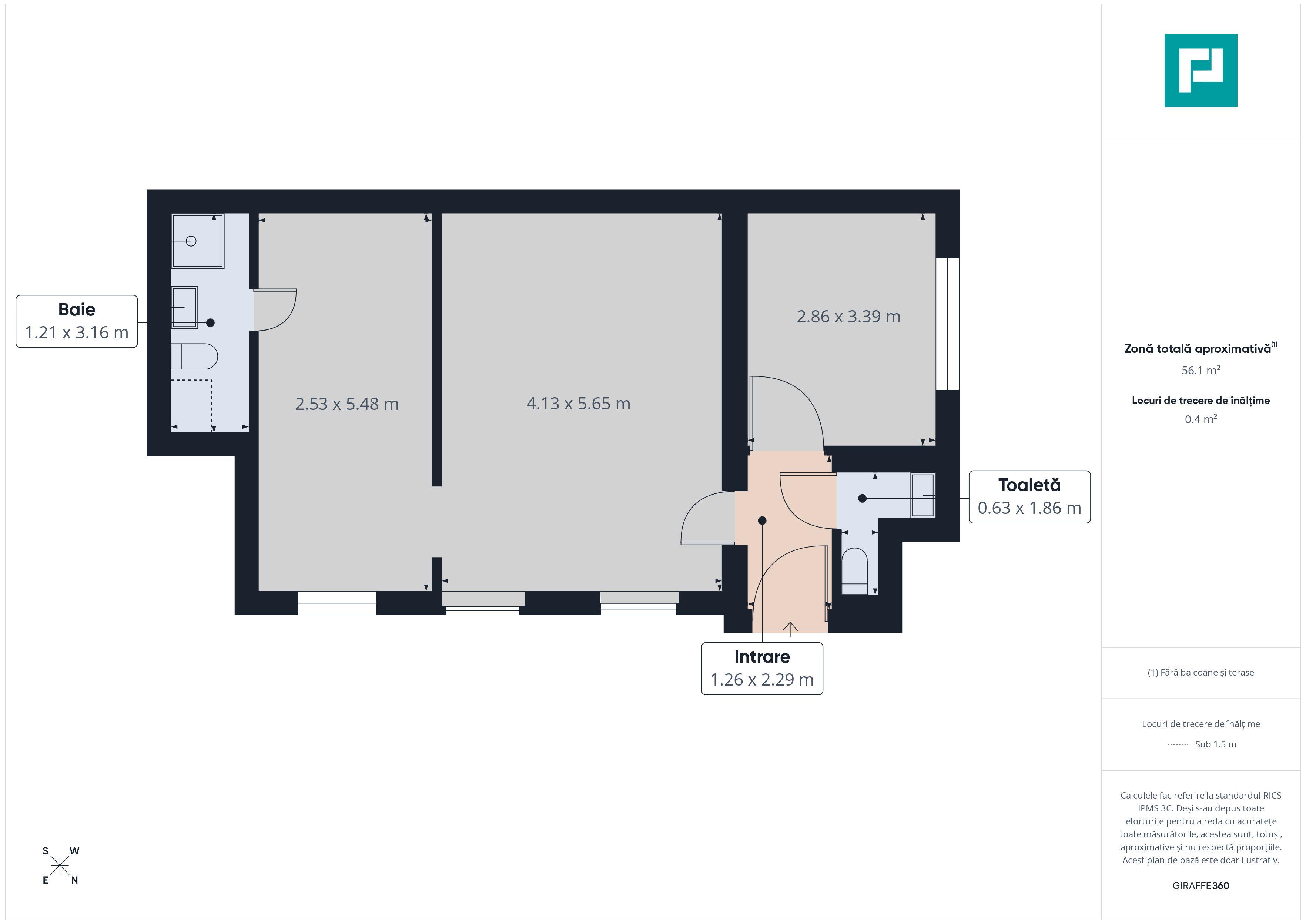 Apartament 2 camere Central - 9