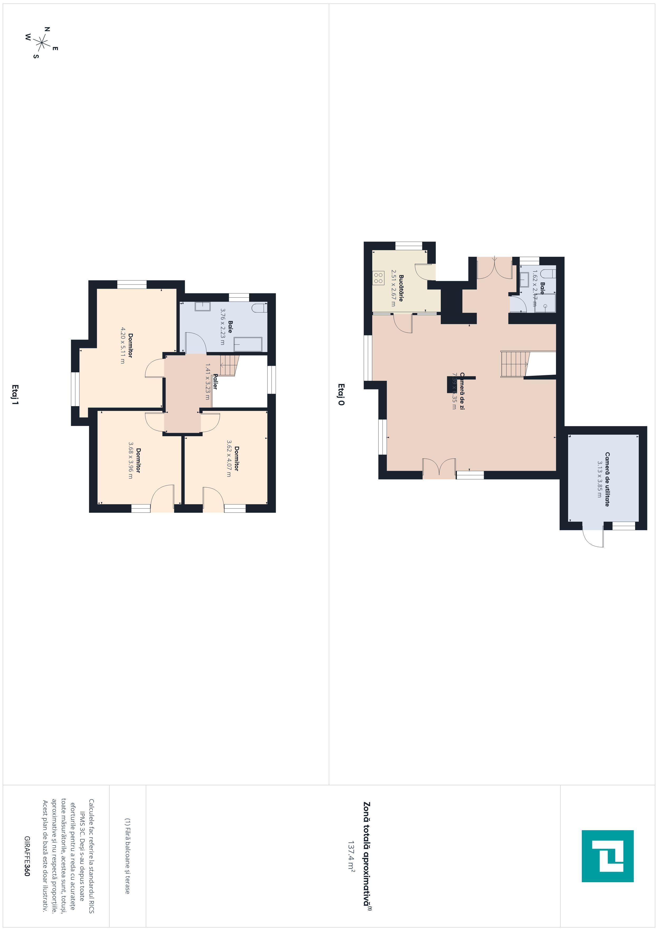Casa 4 camere Osorhei 135mp - 8