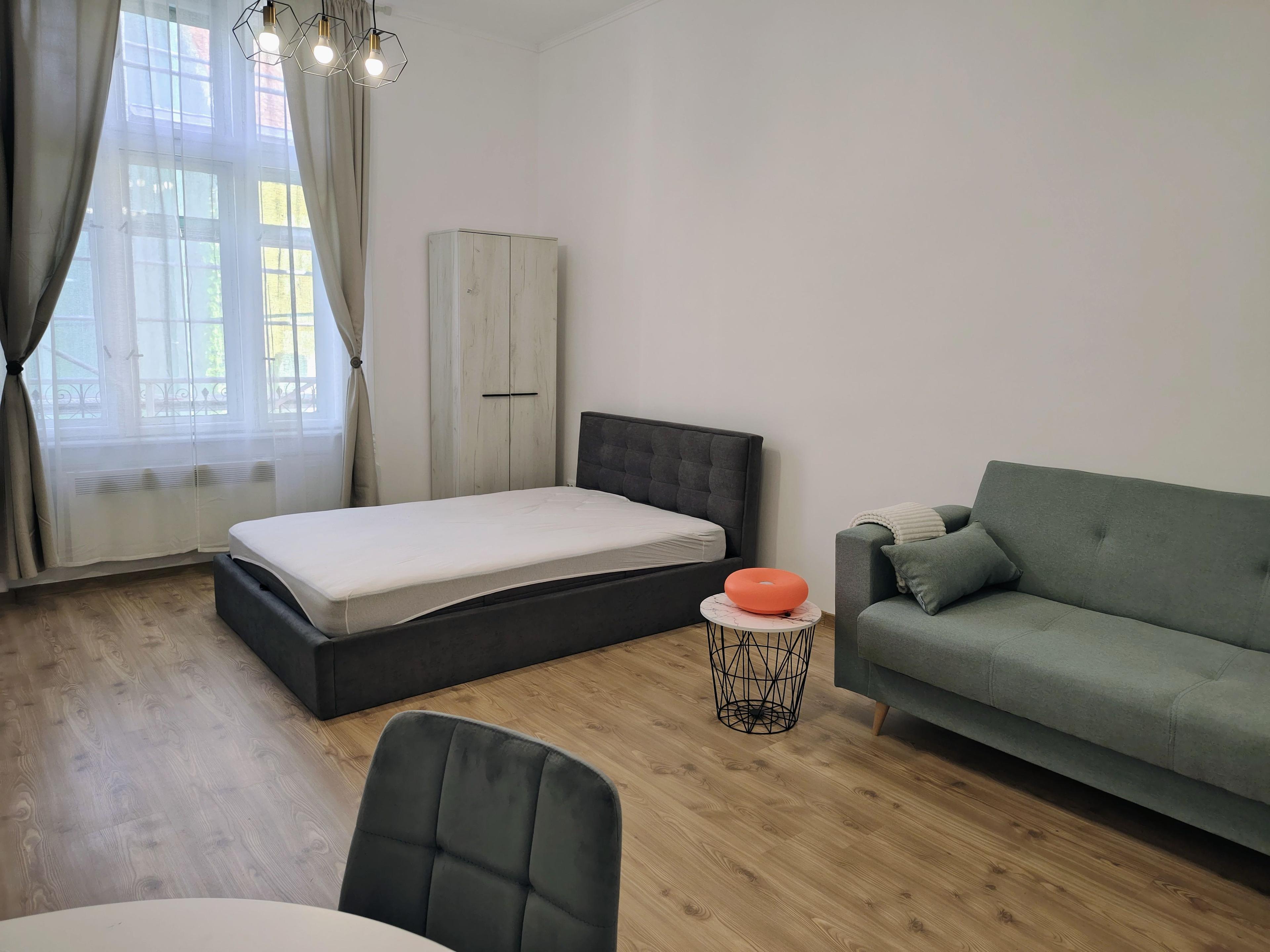 Chirie, ap. 1 camera, 40 mp, central Oradea. 320 E, comision 50% - 1