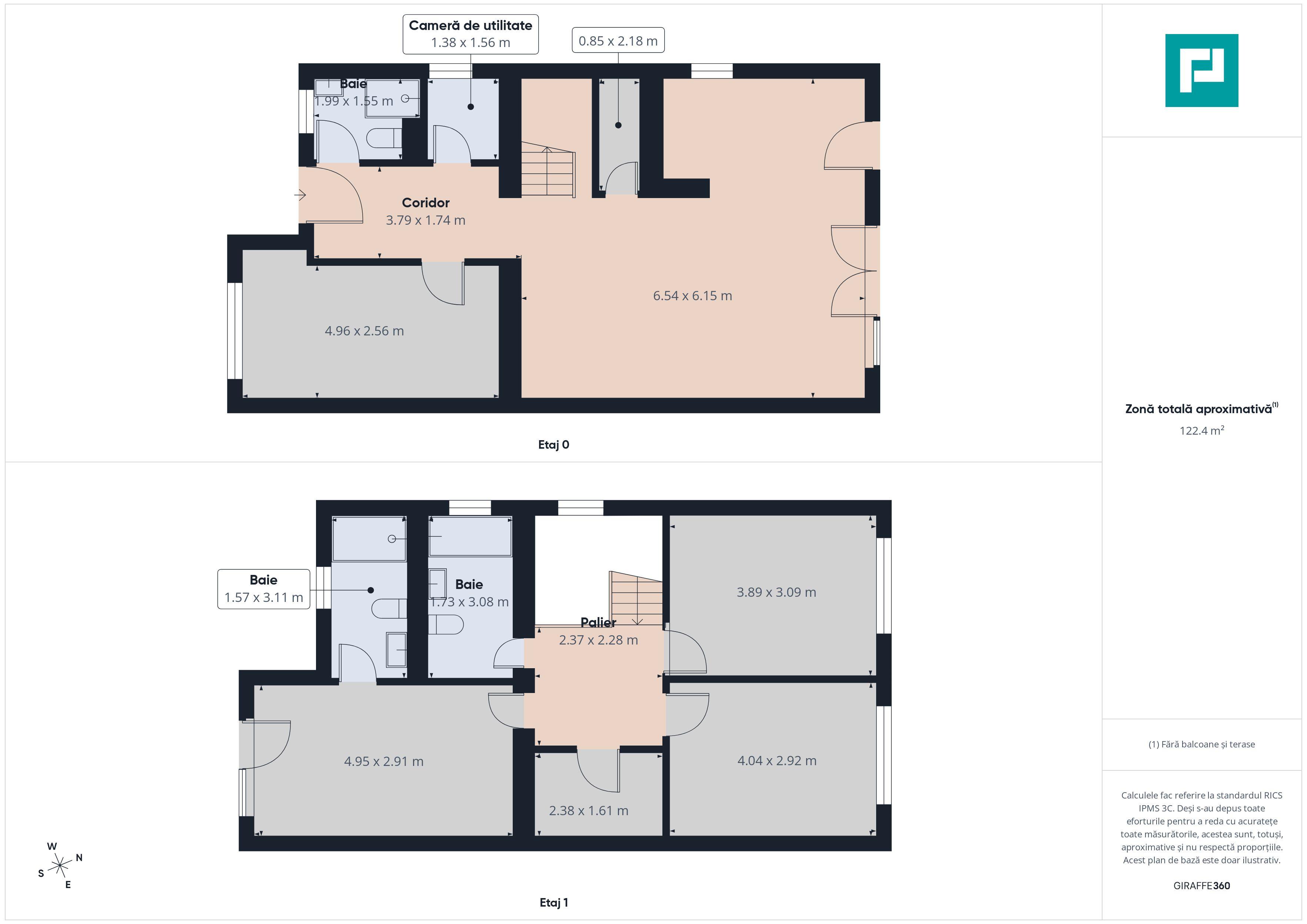 Duplex Premium -5 camere la cheie Moșnița Nouă - 6