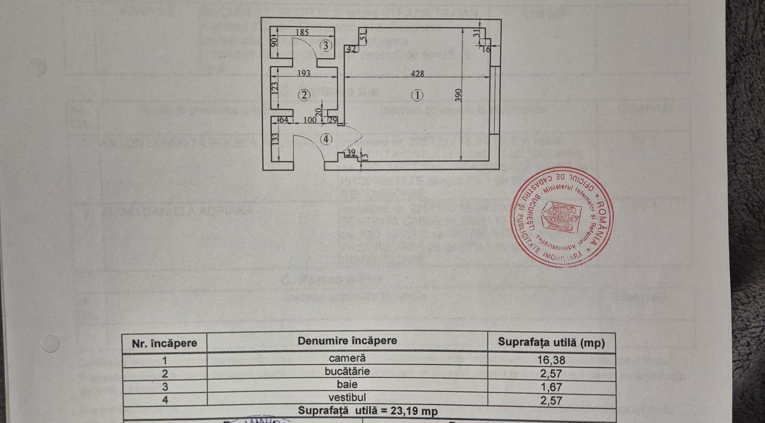 Garsoniera de vanzare- Strada Traian 222 - Zona Mosilor - 5