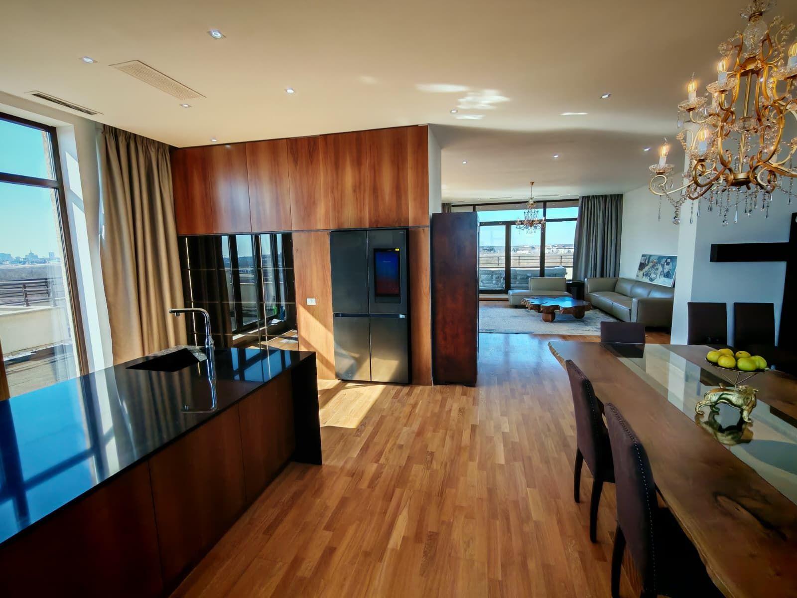 Penthouse 5 camere 250 mp lângă Ambasada SUA , zona Băneasa București - 4