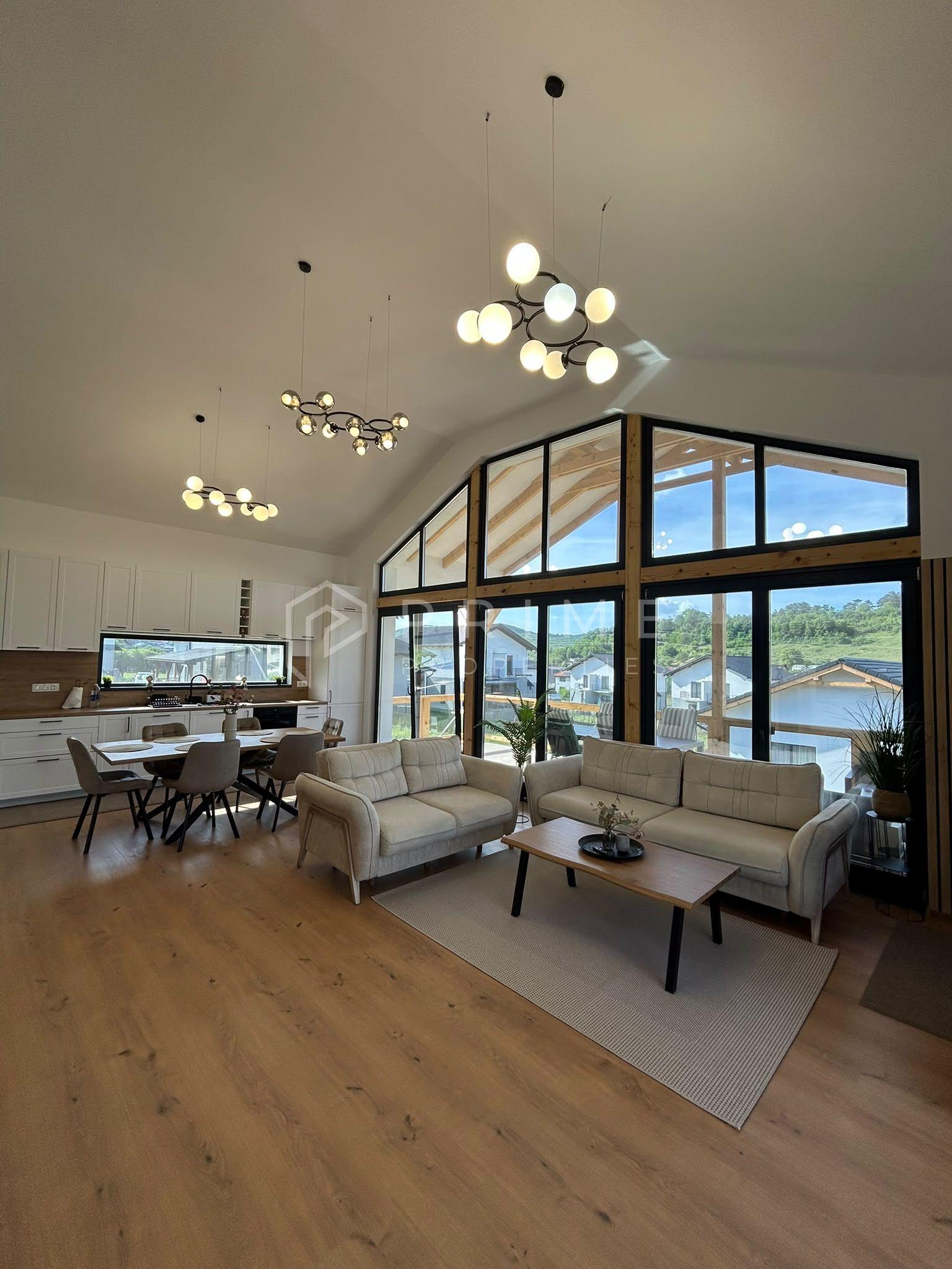 Casă modernă de închiriat – Eleganță și confort în Livezeni - 1