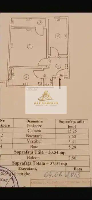 Garsoniera de vanzare - 34 MP - Zona Grand Arena - 2