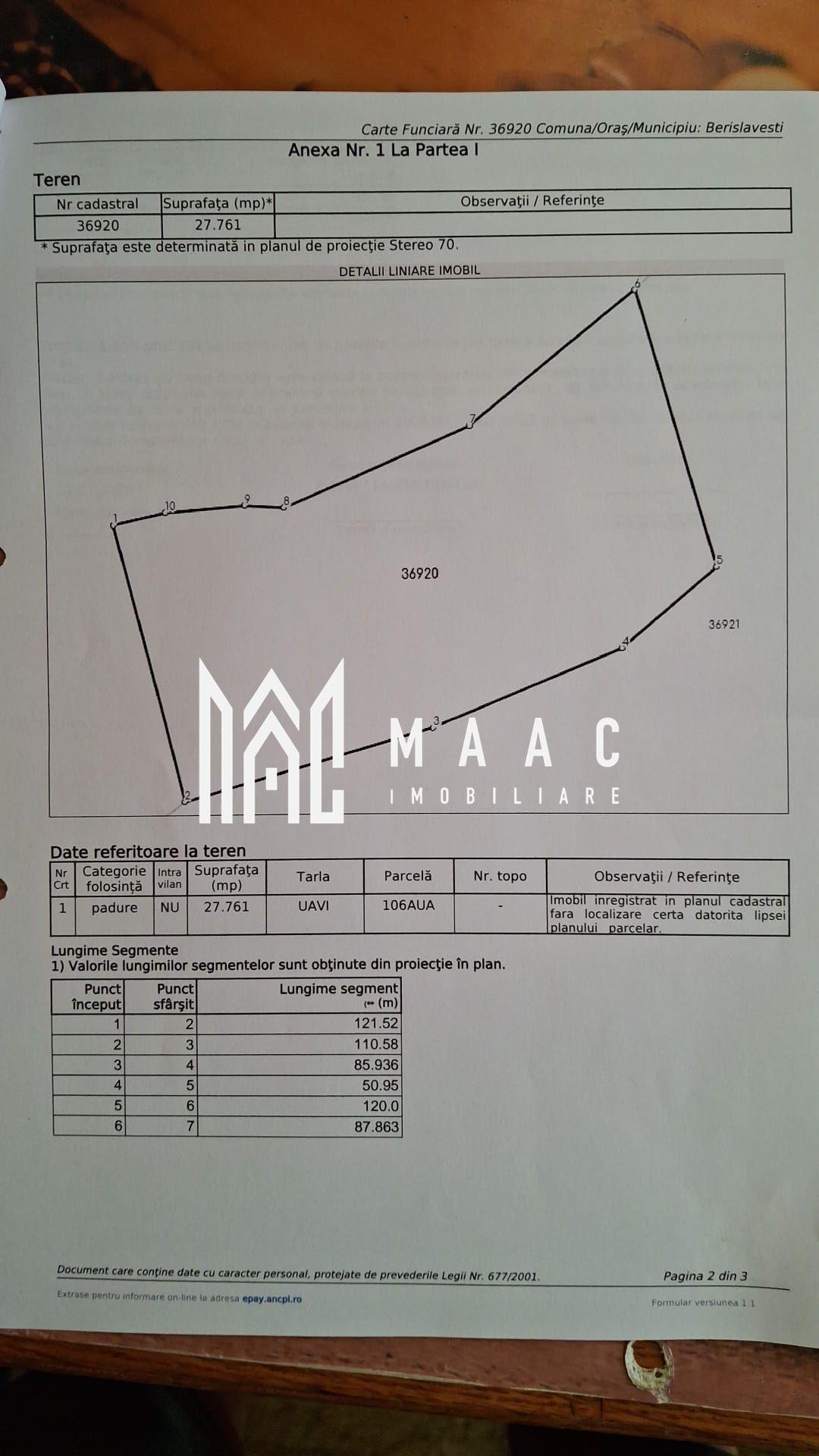Teren Berislavesti | 140.000 mp | padure | - 3