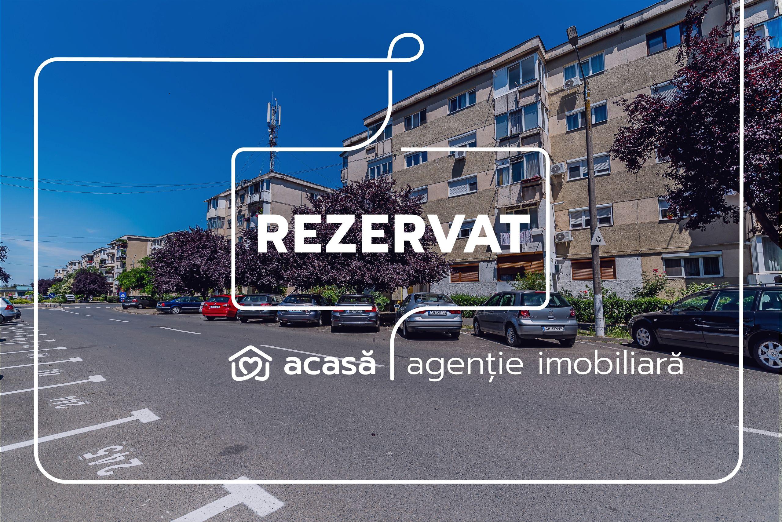 REZERVAT! Ap 2 camere, renovat, 2 balcoane. Cartier Alfa Arad - 1