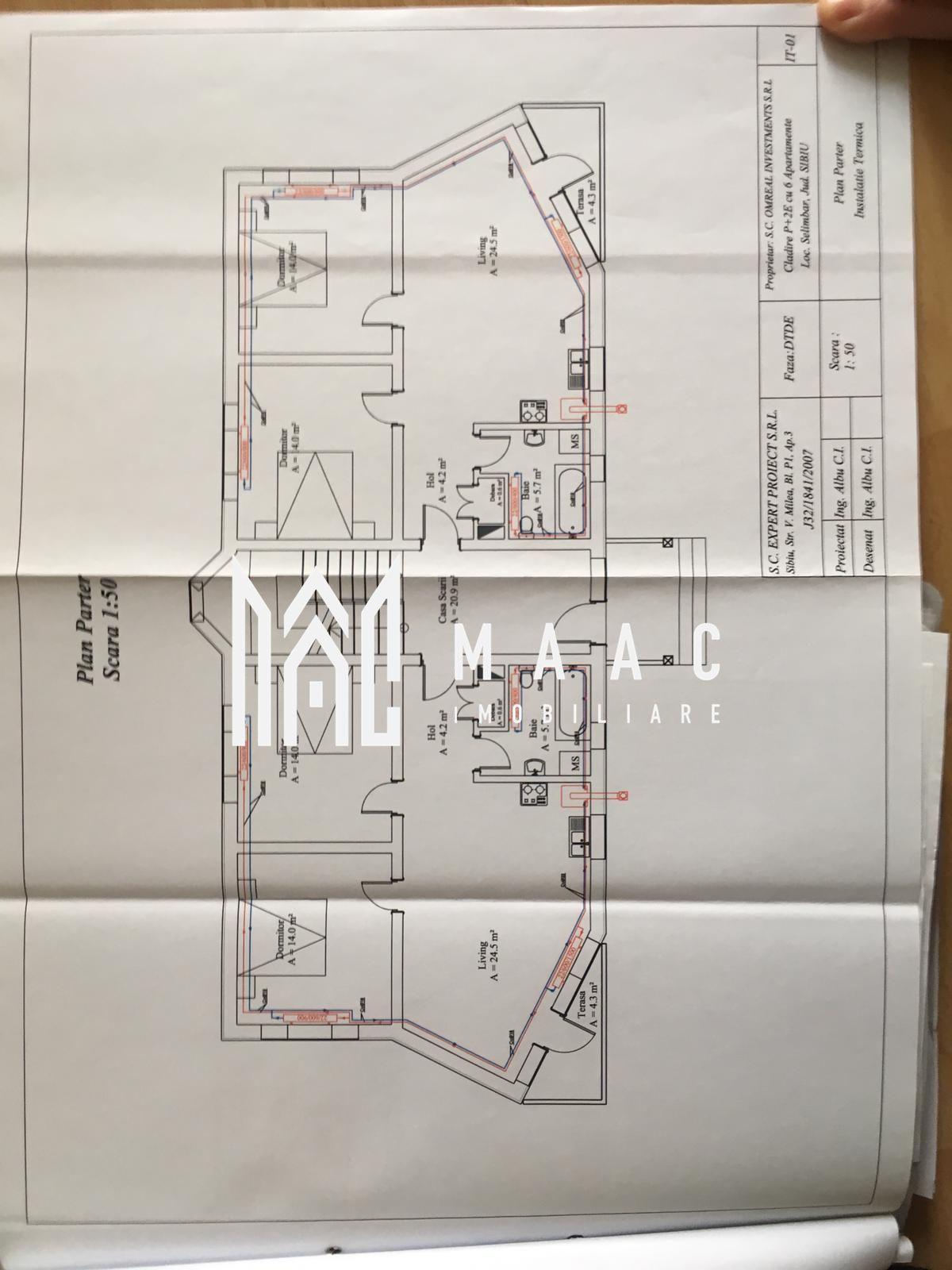 Apartament 3 Camere | 65 MPU | 2 Parcări | Șelimbăr - 56