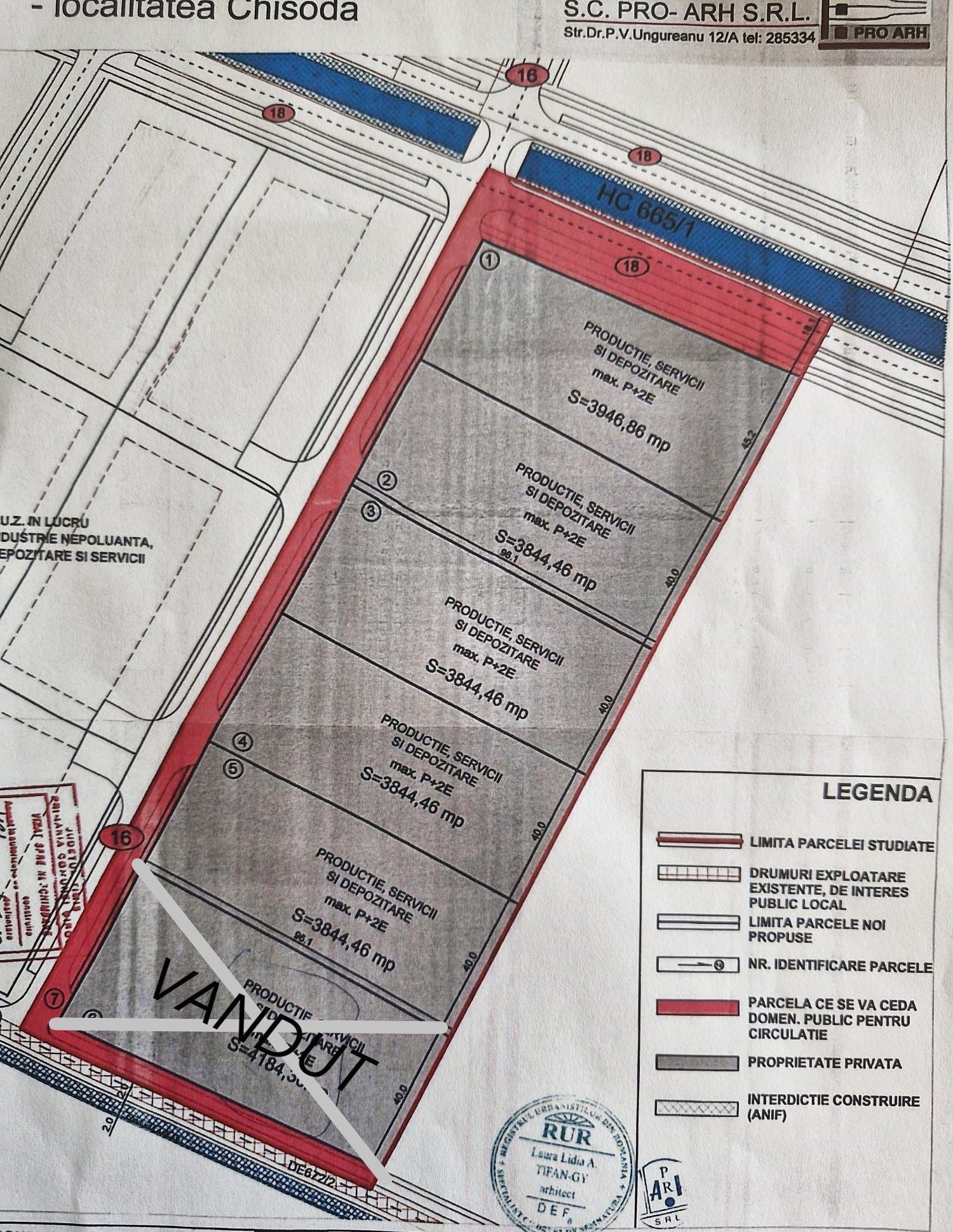 Teren Industrial Zona Șagului - 12