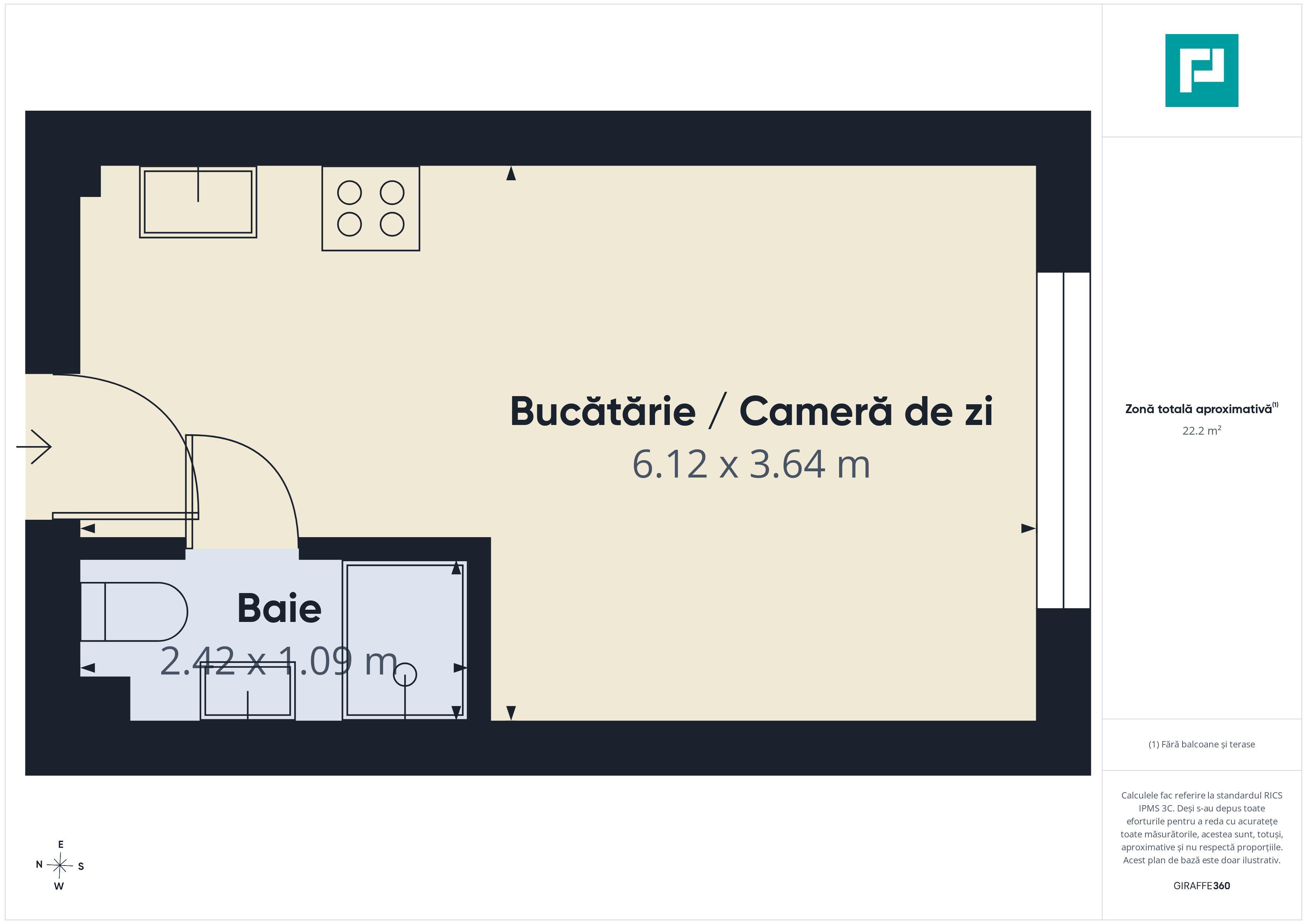 Garsonieră pentru investiții zona Uta - 8