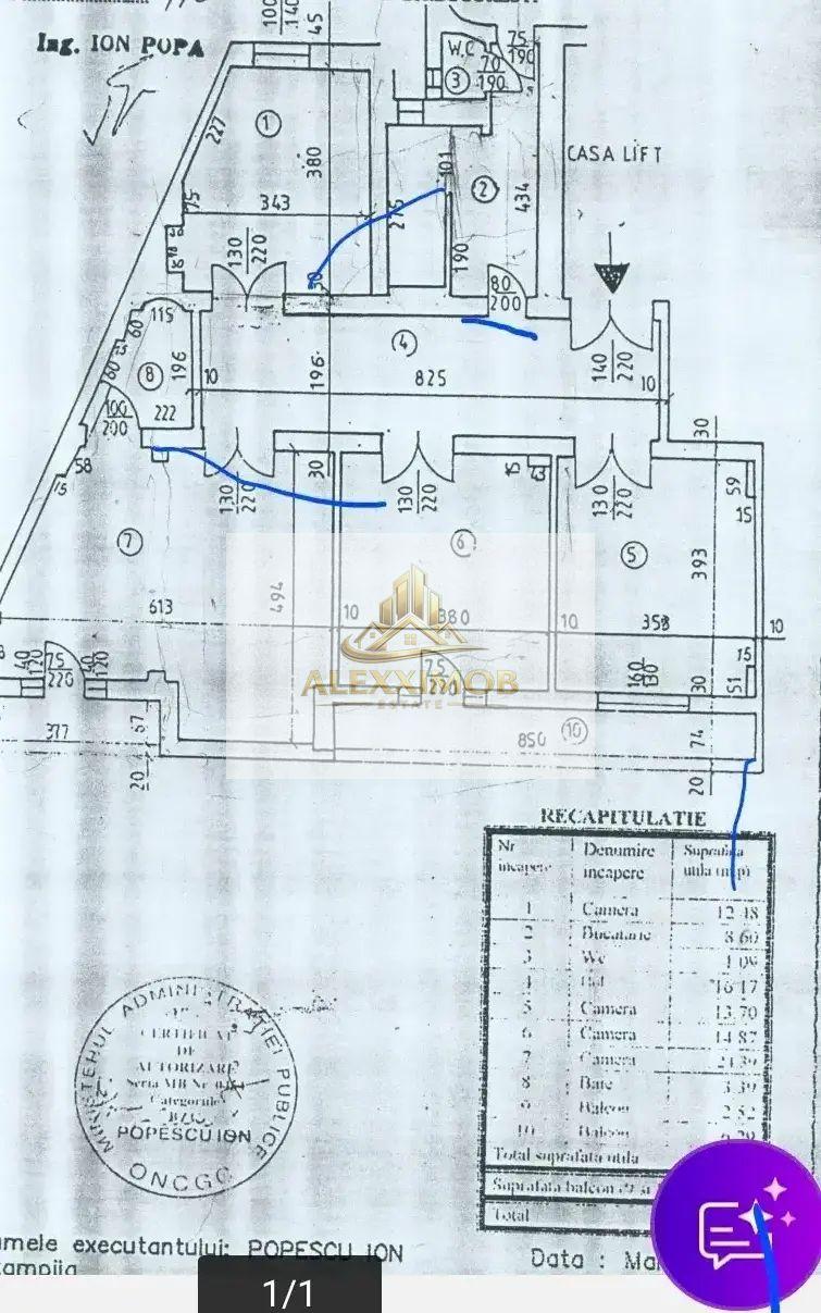 Apartament de Vanzare - Zona Ateneul Roman - 4 camere - 110 MP - 2