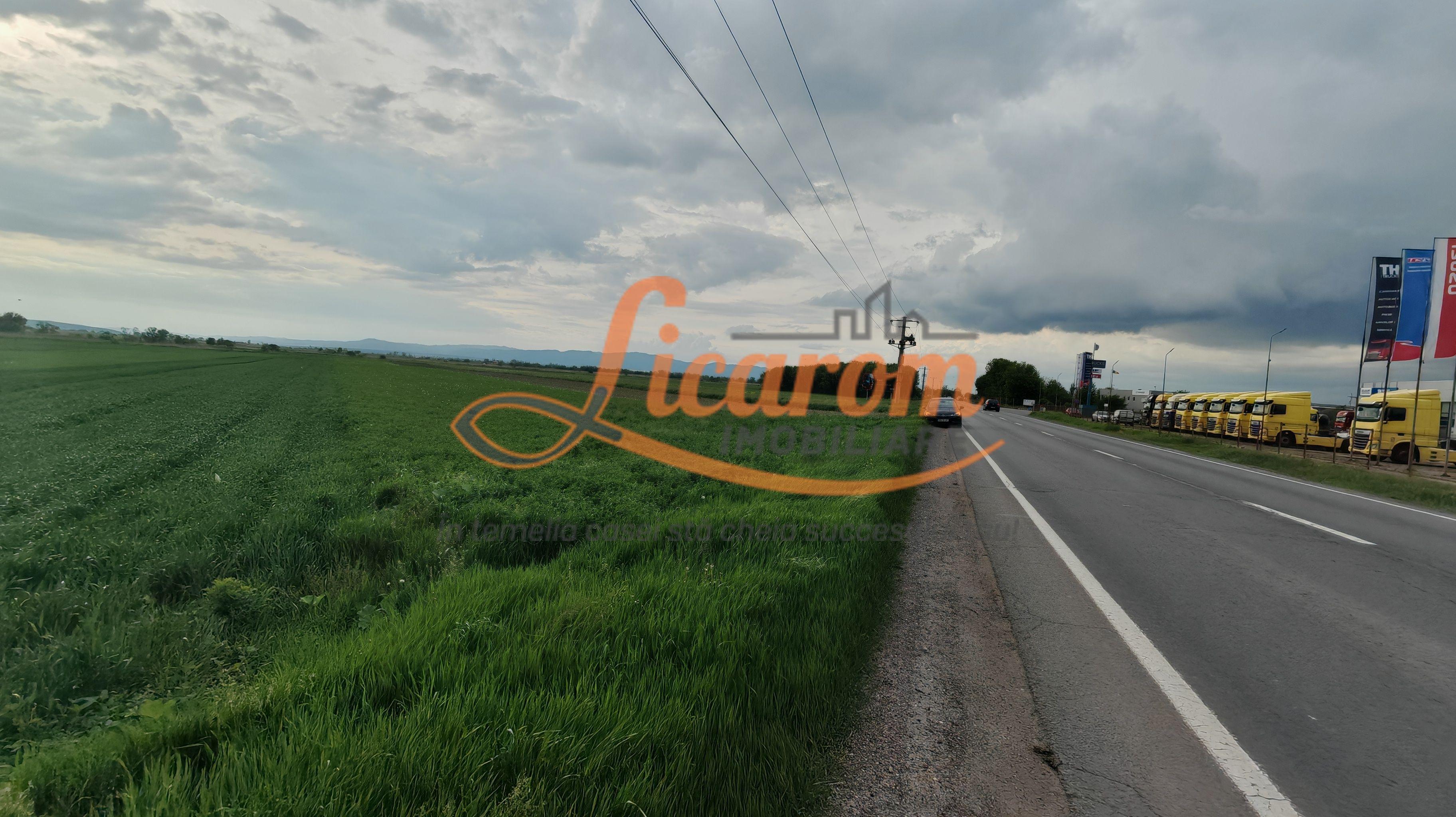 Teren Stupini Calea Feldioarei 4600 mp,front asfalt-DN13 - 4