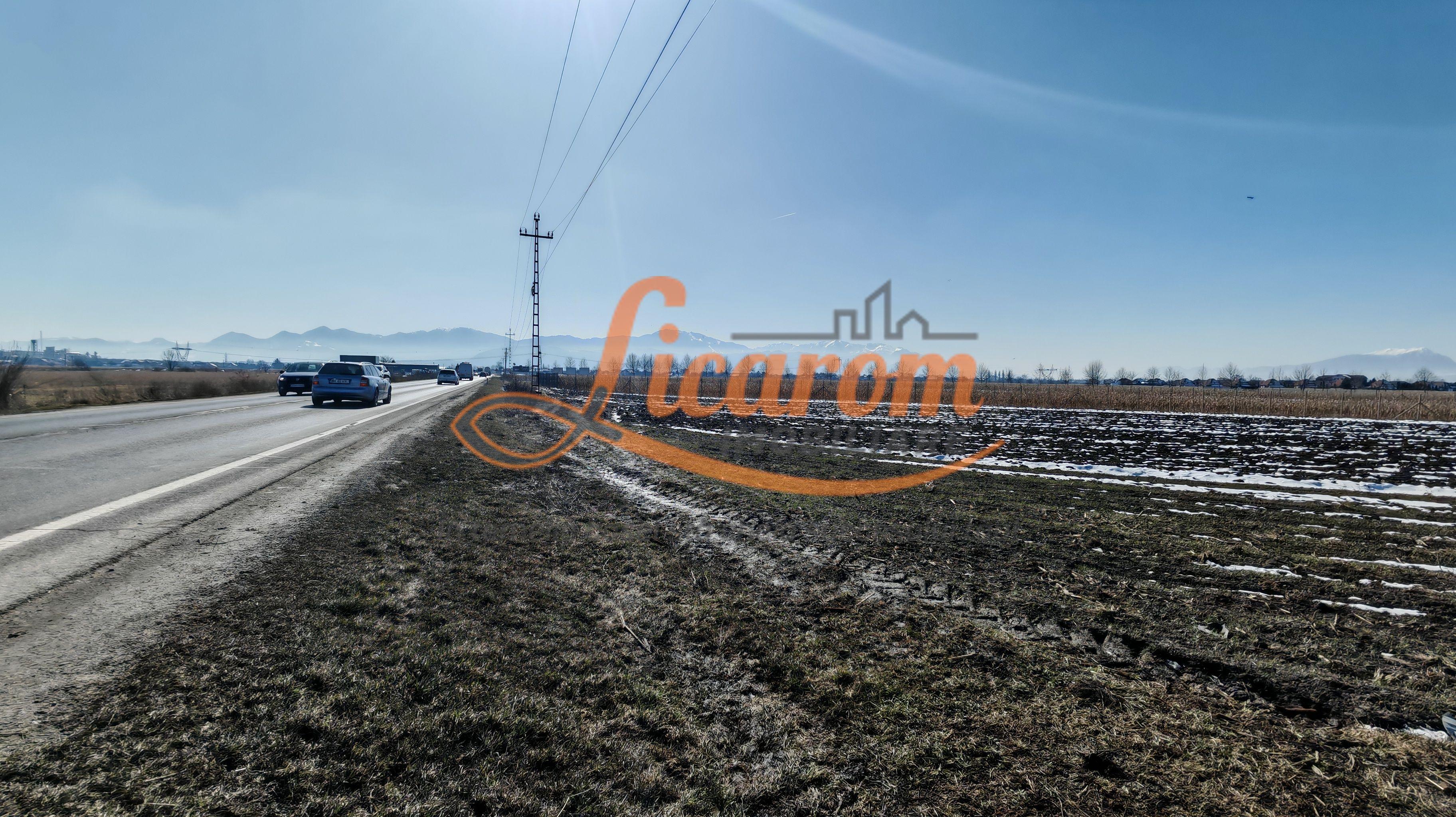 Teren Stupini Calea Feldioarei 4600 mp,front asfalt-DN13 - 7