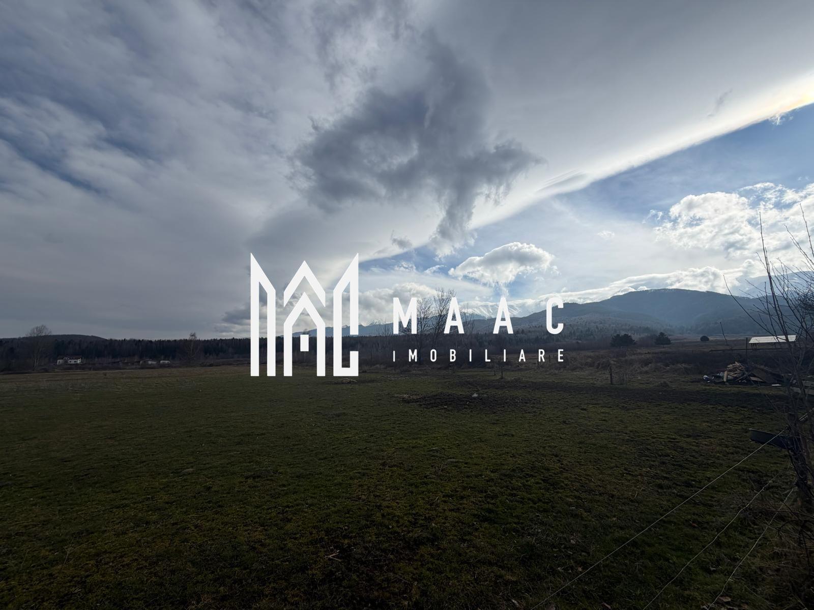 Teren intravilan 900 mp | Periferie, Avrig | la stradă, priveliște Făgăraș - 3