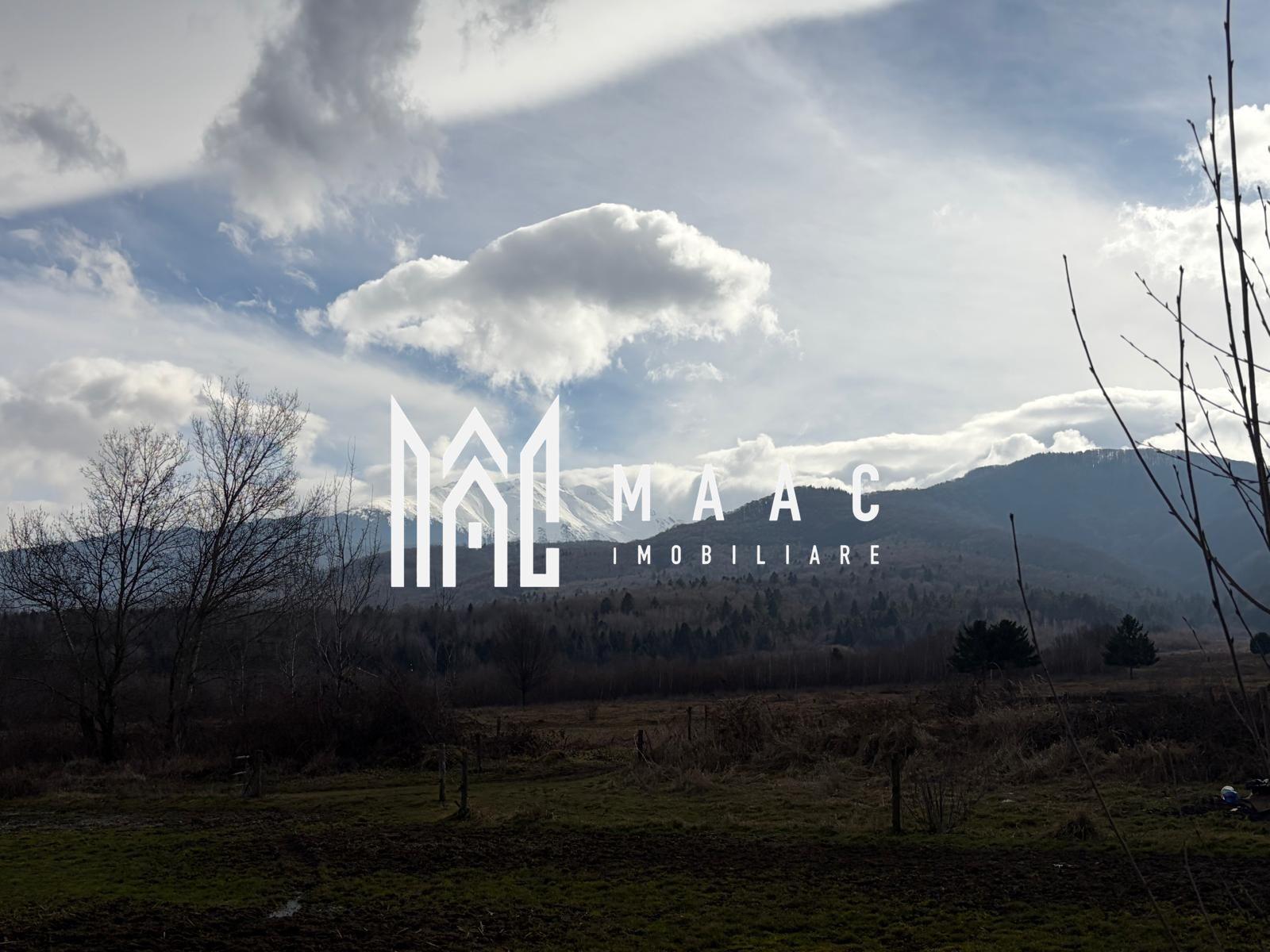 Teren intravilan 900 mp | Periferie, Avrig | la stradă, priveliște Făgăraș - 1