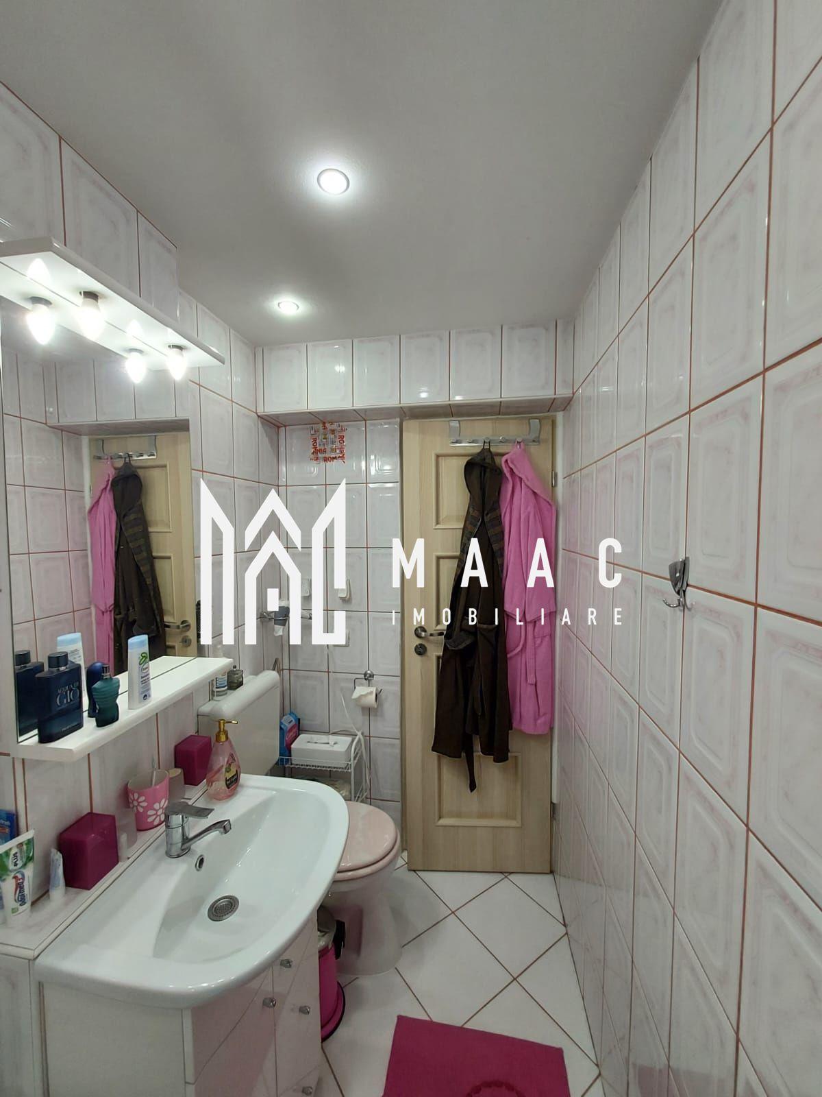Apartament 2 camere decomandat | Ștrand, Sibiu | 50 mp, etaj 3, balcon - 10