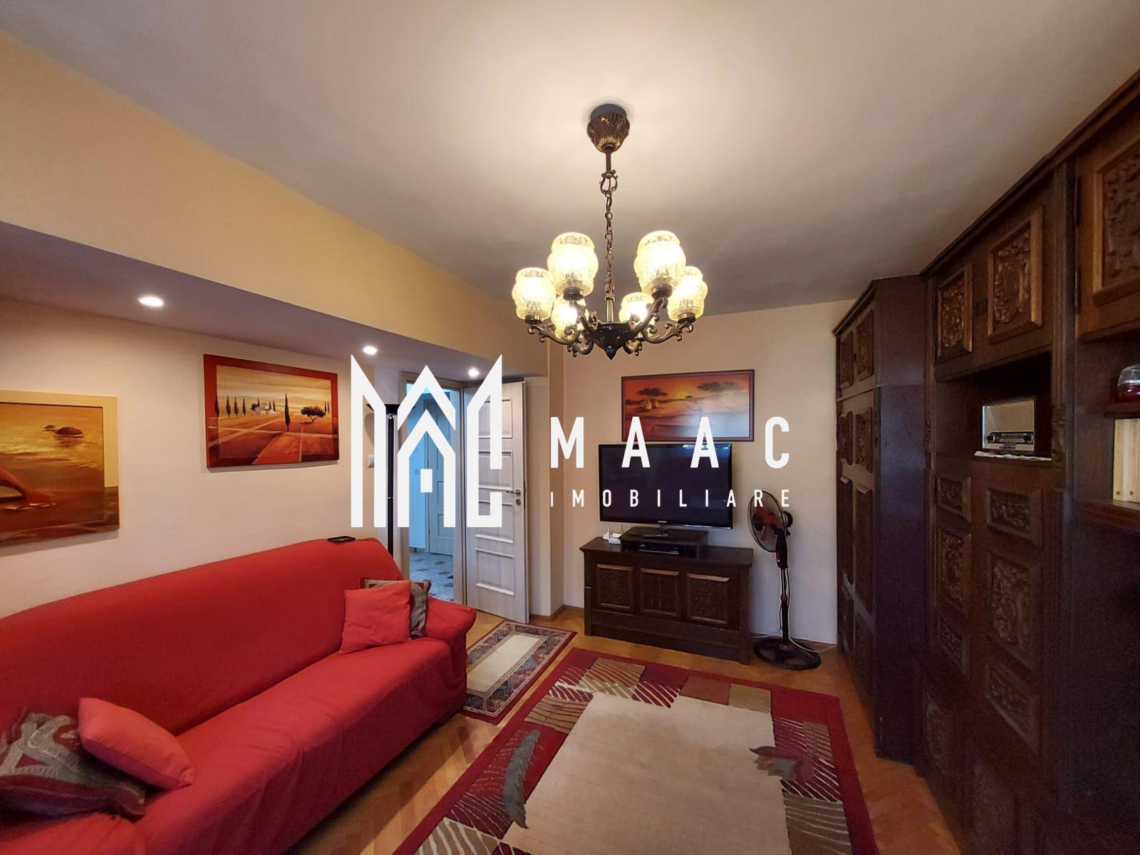 Apartament 2 camere decomandat | Ștrand,Sibiu | 50 mp,etaj 3 - 3