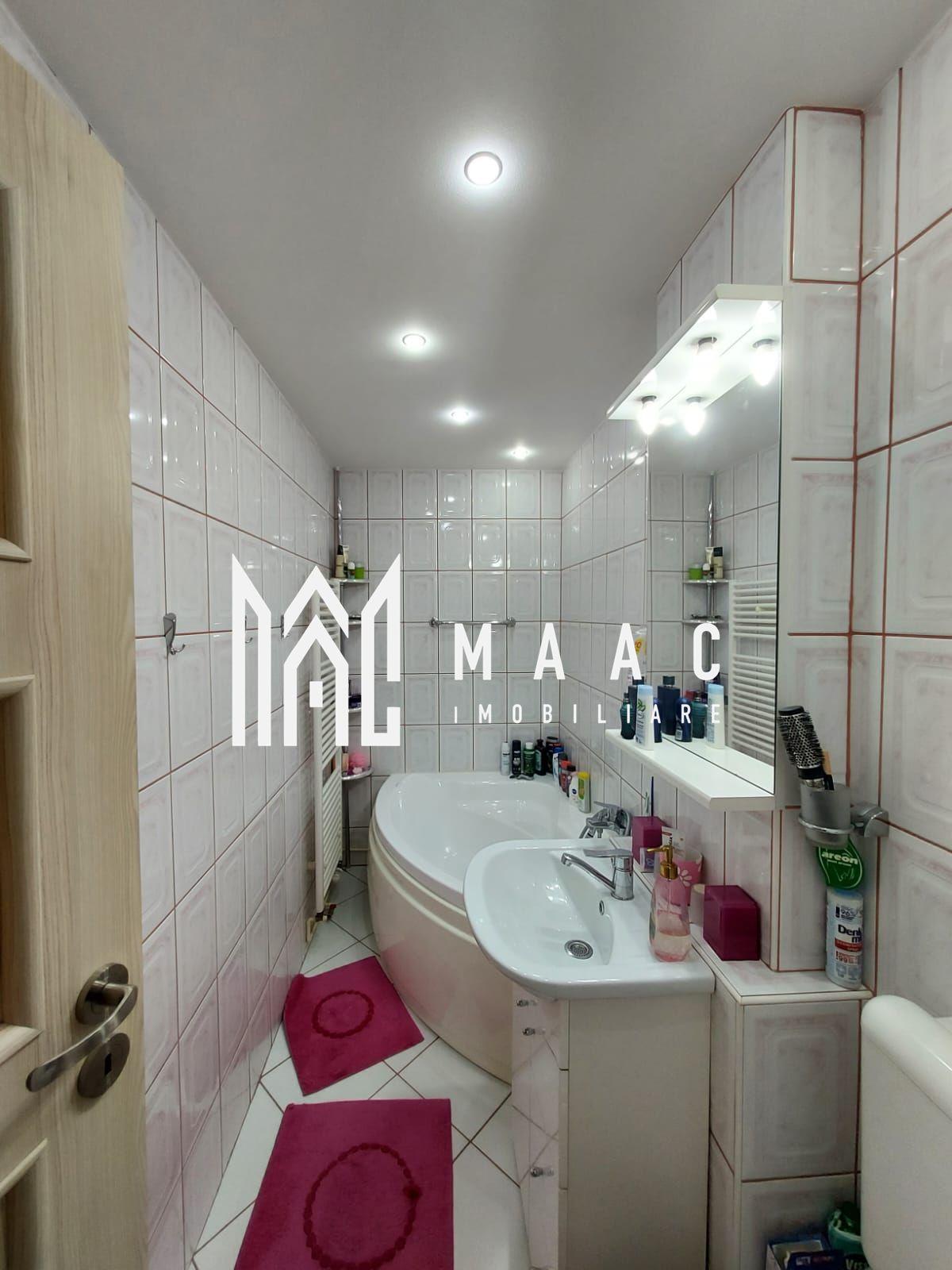 Apartament 2 camere decomandat | Ștrand,Sibiu | 50 mp,etaj 3 - 9