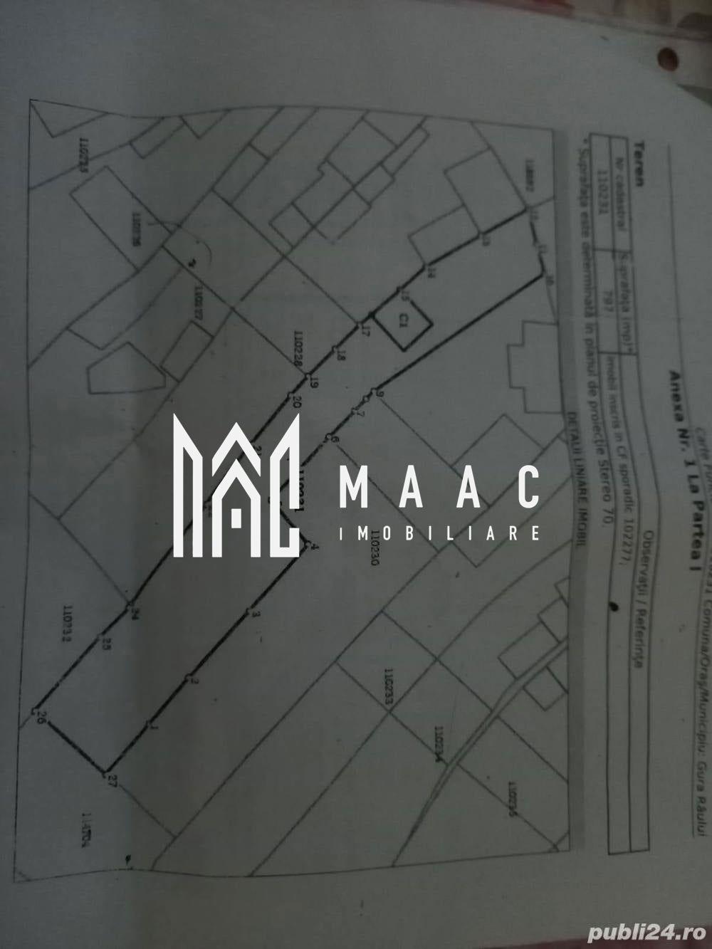 Teren intravilan 800 mp | Centru Gura Râului | Ideal construcție - 4