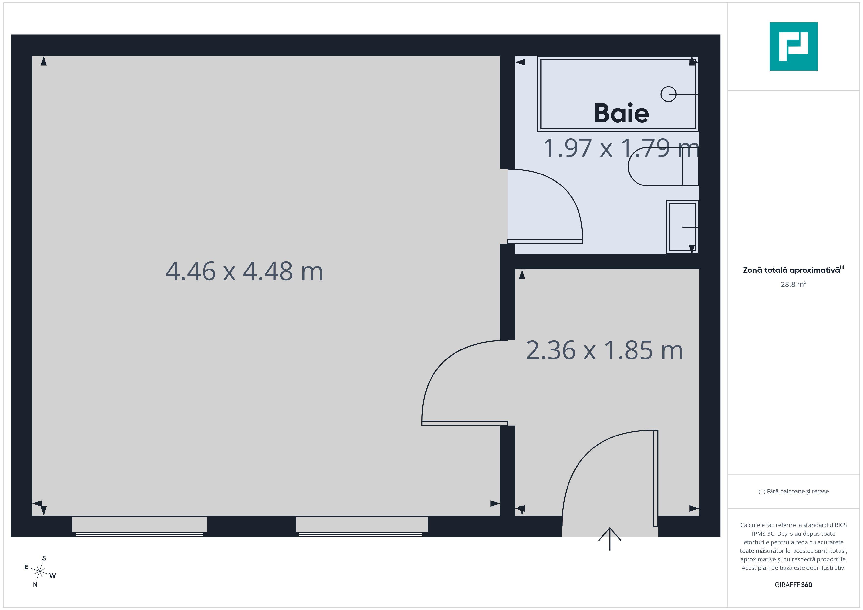 Apartament o cameră, parter, Parcul Reconcilierii - 7