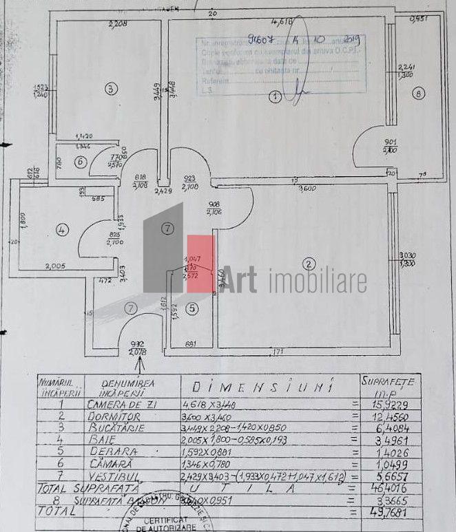 Aparteament 2 camere Drumul Taberei-mall Plaza România - 9