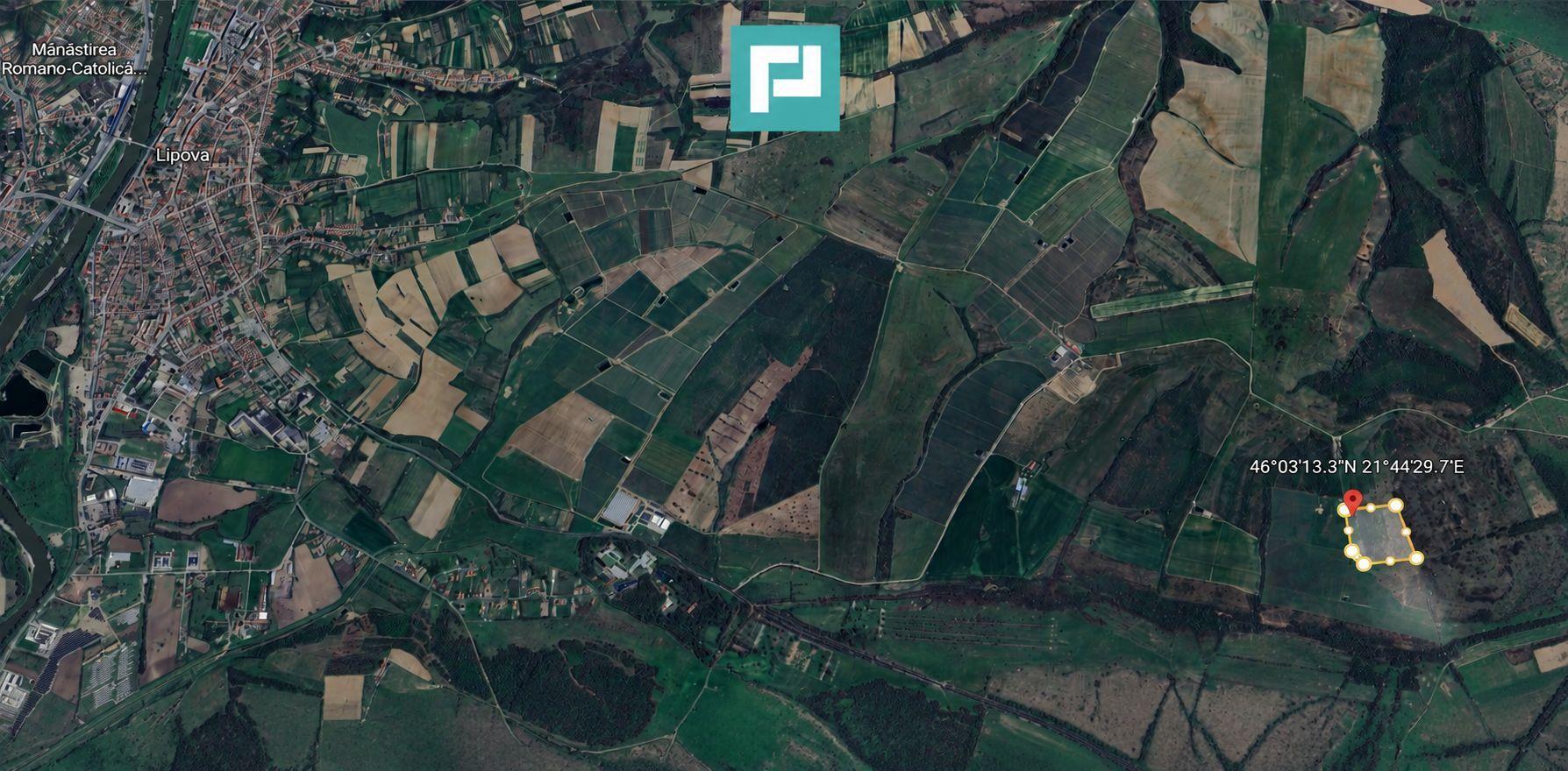 Teren Extravilan 4,5 hectare in Lipova - 1
